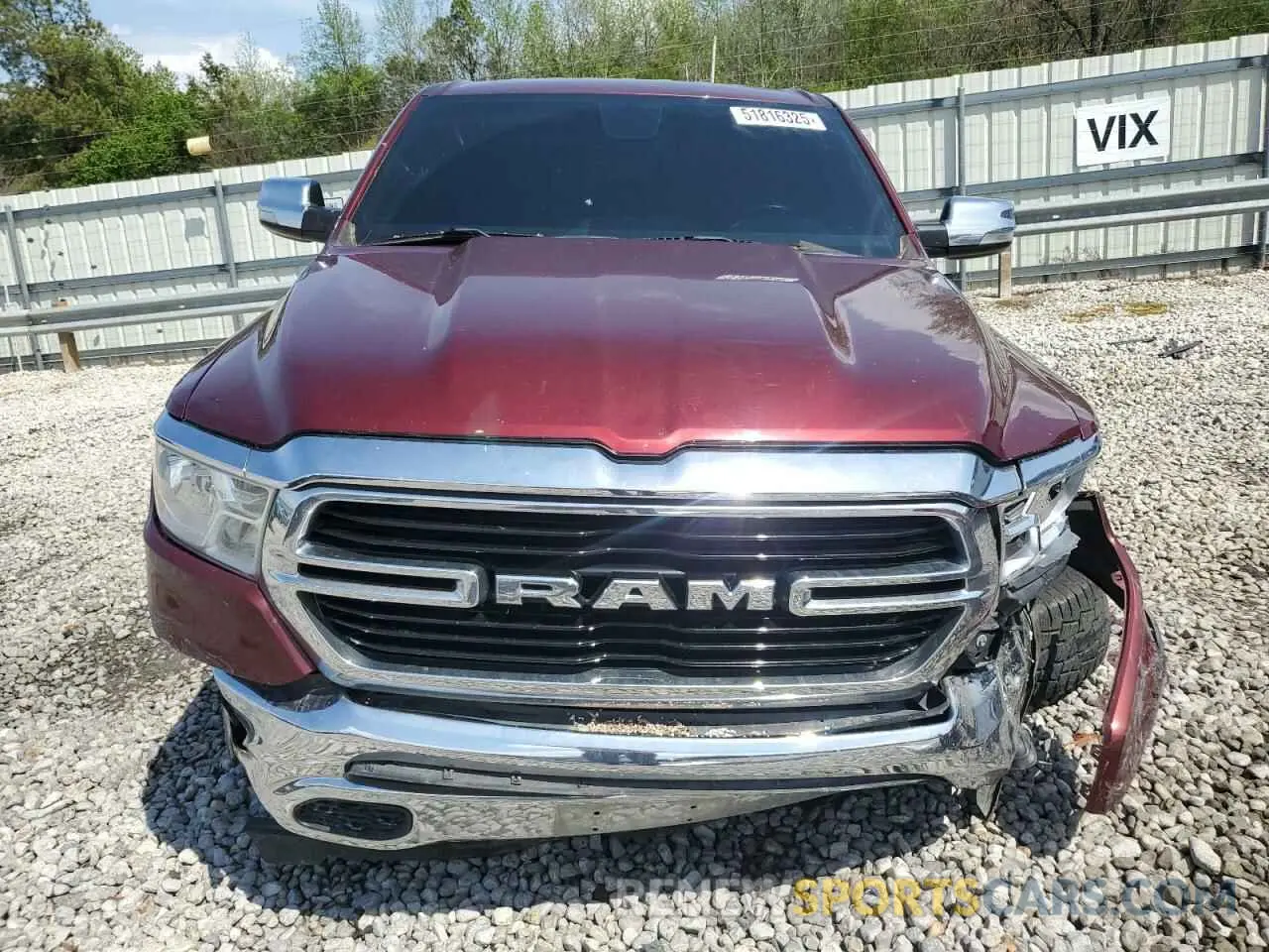 5 Фотография поврежденного автомобиля 1C6RREMT5KN891138 RAM 1500 2019