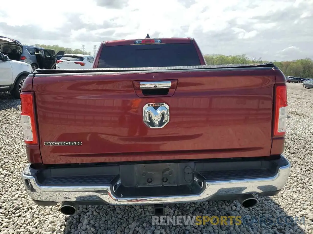 6 Фотография поврежденного автомобиля 1C6RREMT5KN891138 RAM 1500 2019