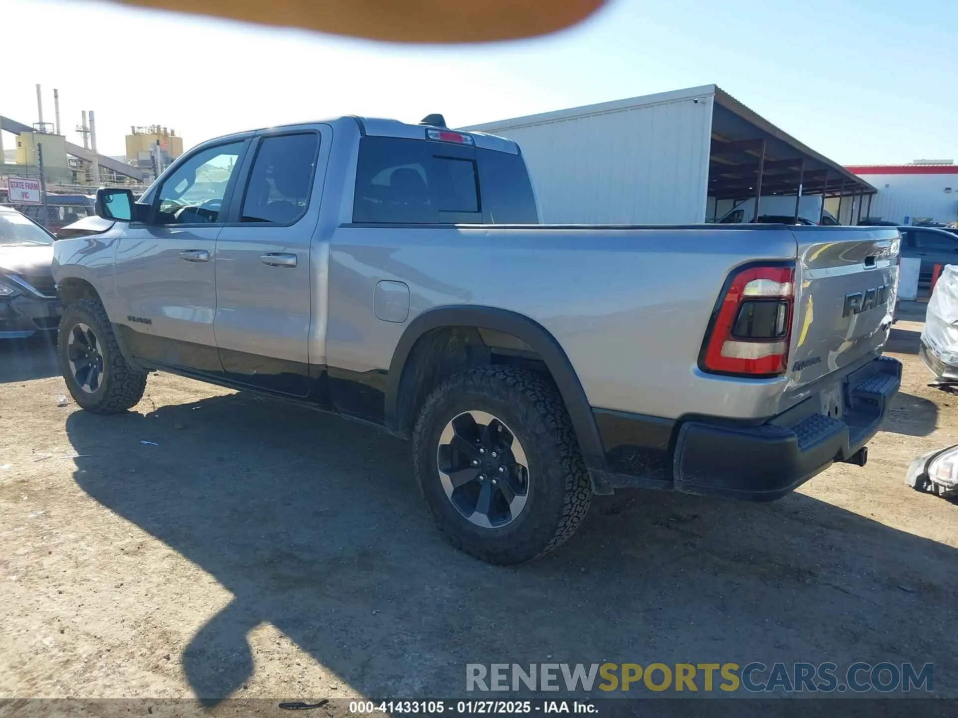 3 Фотография поврежденного автомобиля 1C6RRFEG8KN887978 RAM 1500 2019