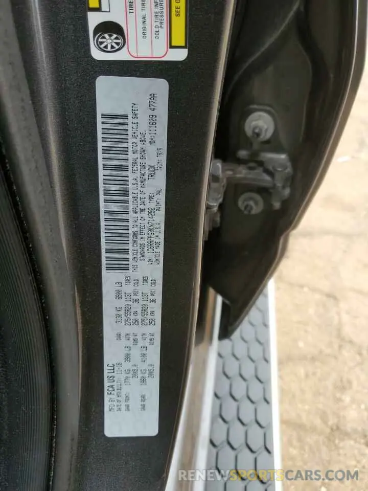 12 Photograph of a damaged car 1C6RRFFG0KN714292 RAM 1500 2019
