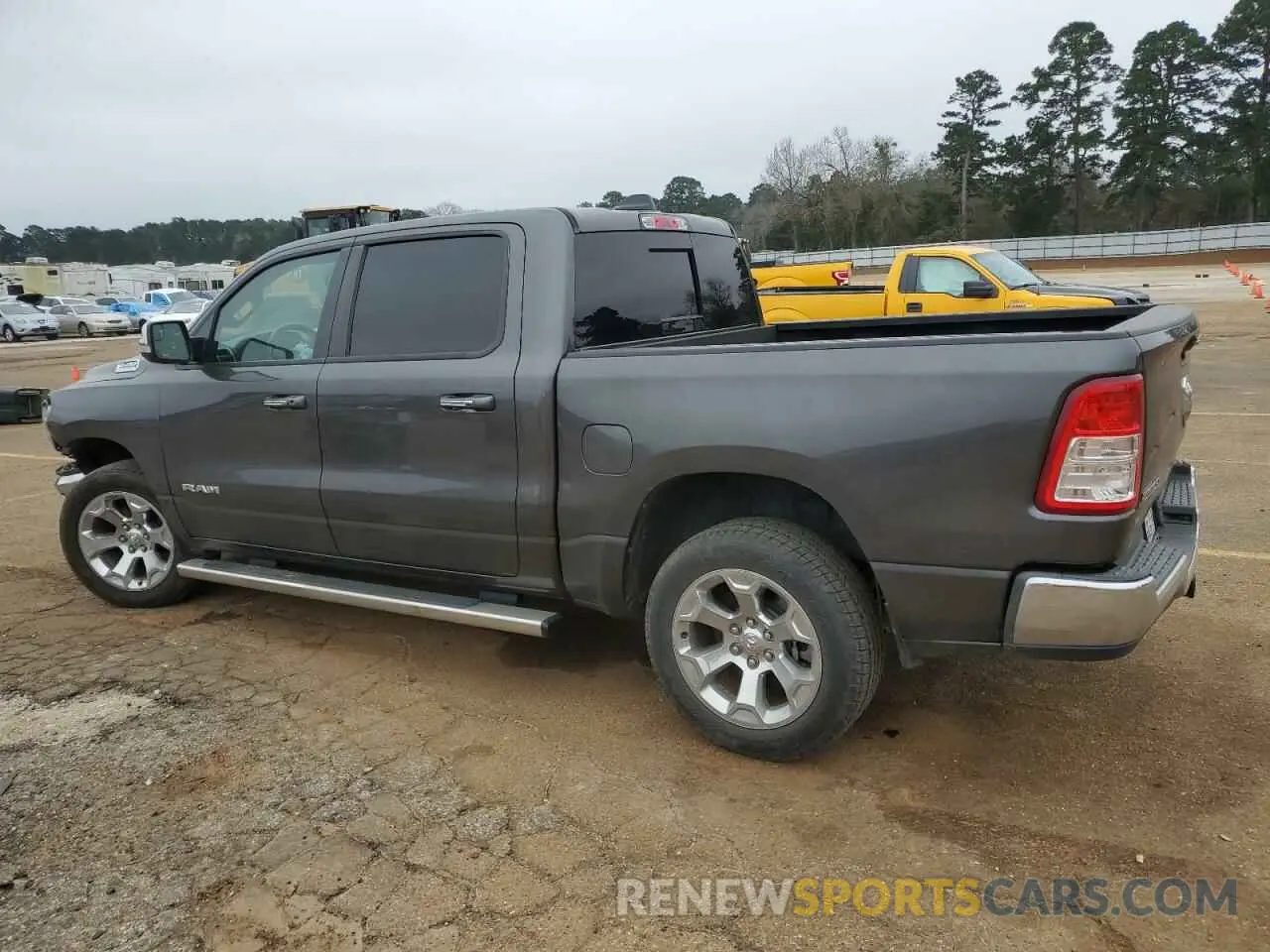 2 Photograph of a damaged car 1C6RRFFG0KN714292 RAM 1500 2019