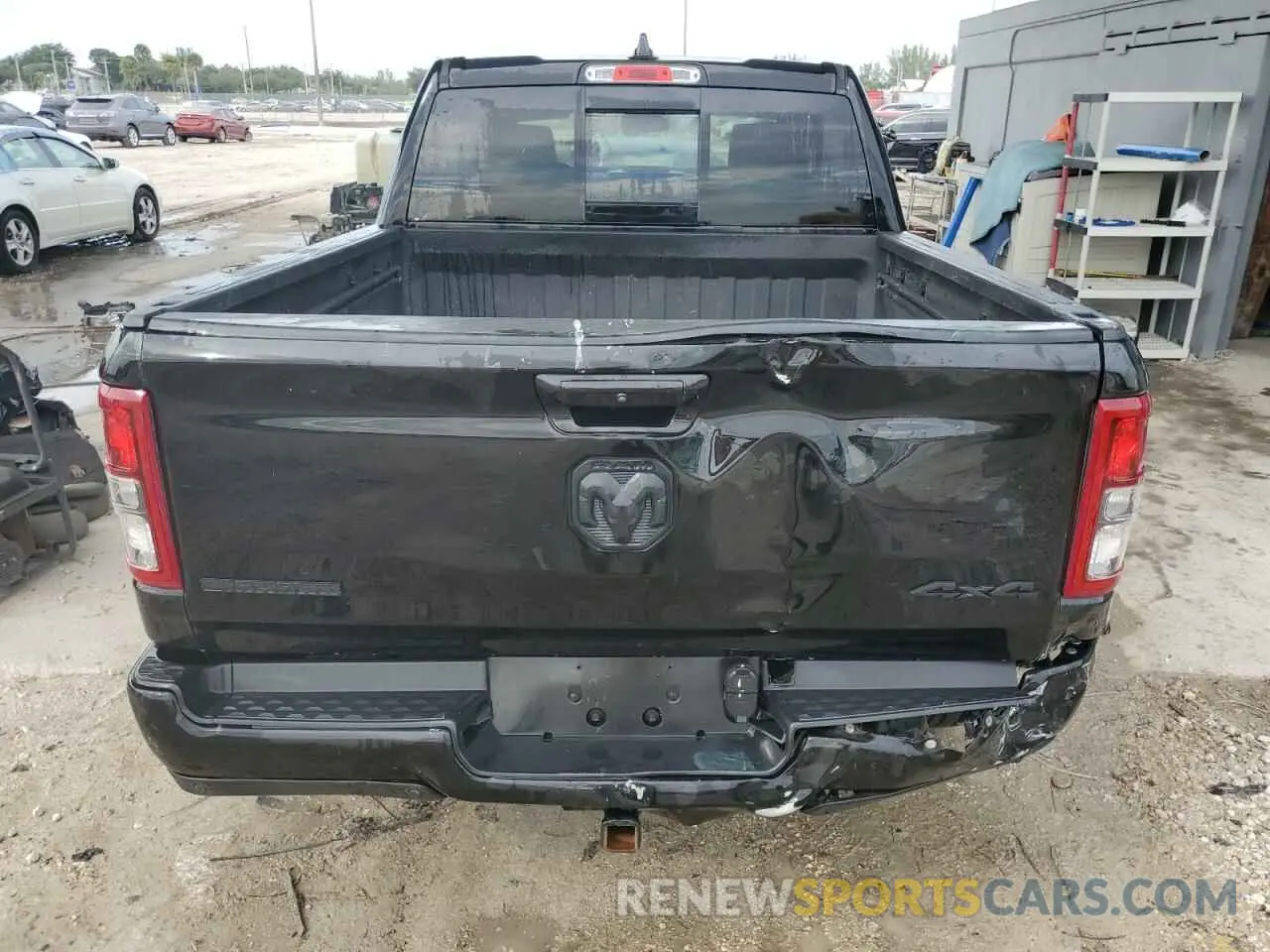 6 Photograph of a damaged car 1C6RRFFG0KN737636 RAM 1500 2019