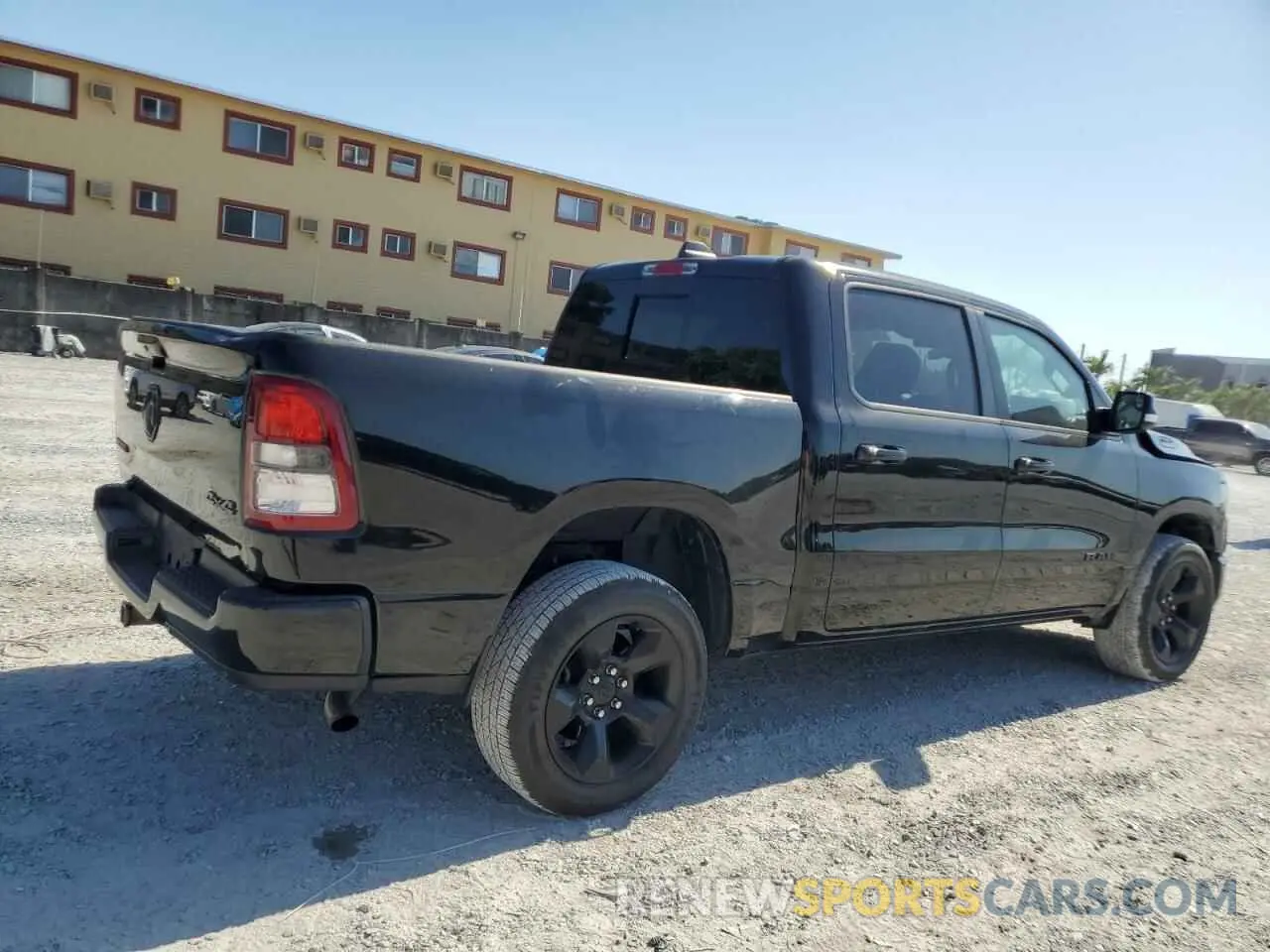 3 Photograph of a damaged car 1C6RRFFG0KN857081 RAM 1500 2019