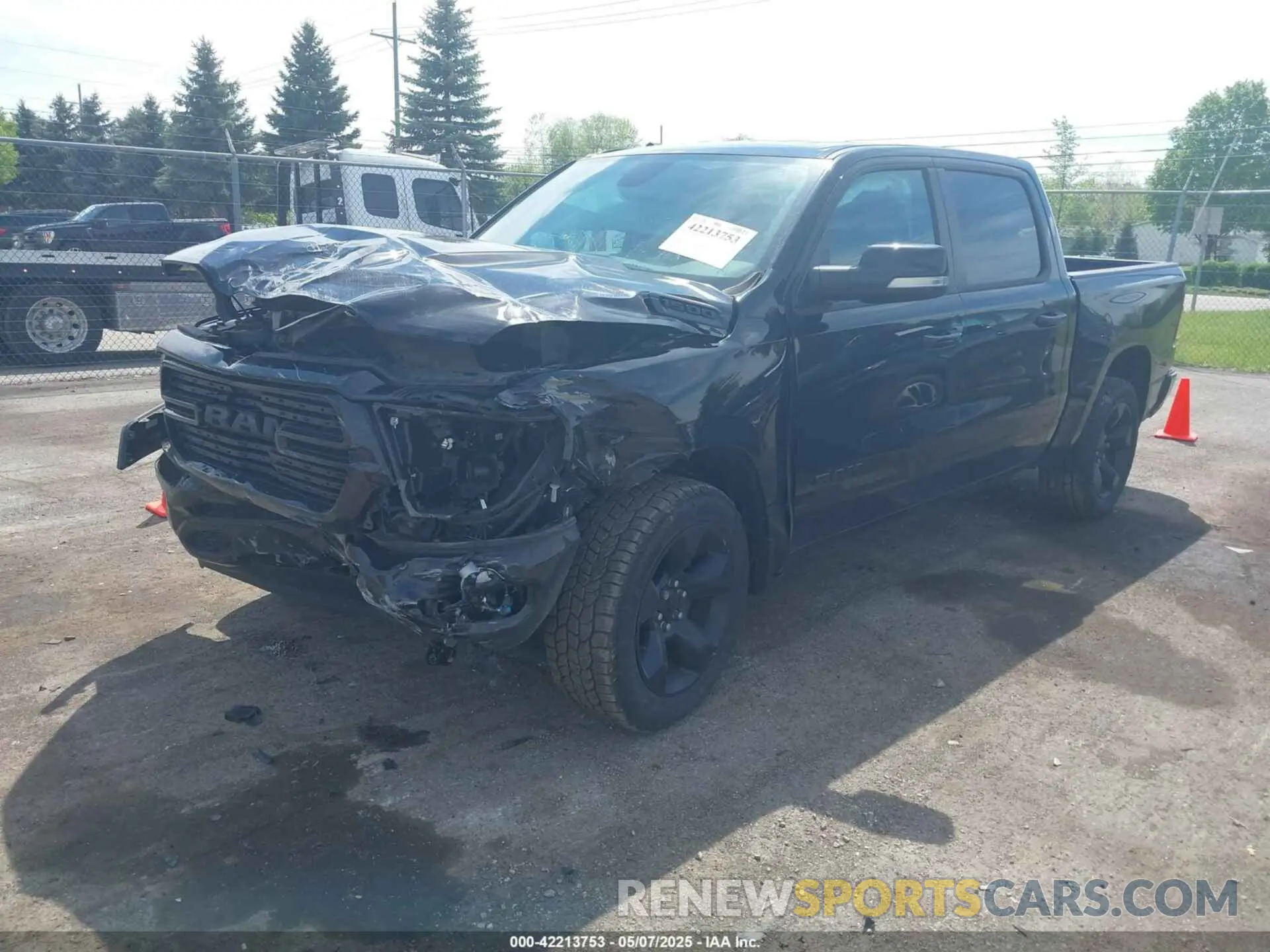 2 Фотография поврежденного автомобиля 1C6RRFFG0KN919093 RAM 1500 2019
