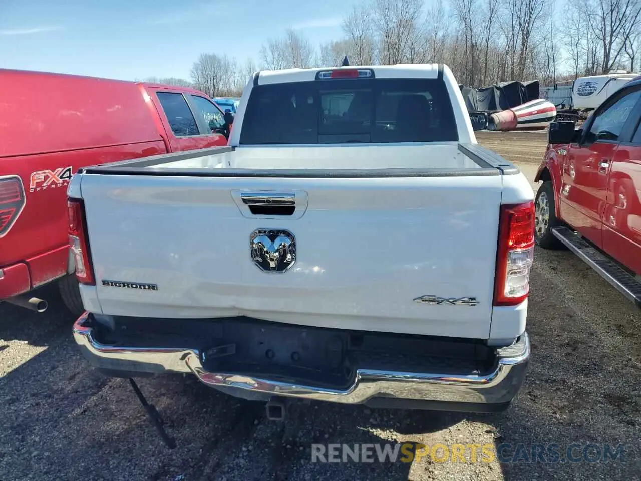 6 Photograph of a damaged car 1C6RRFFG1KN920091 RAM 1500 2019