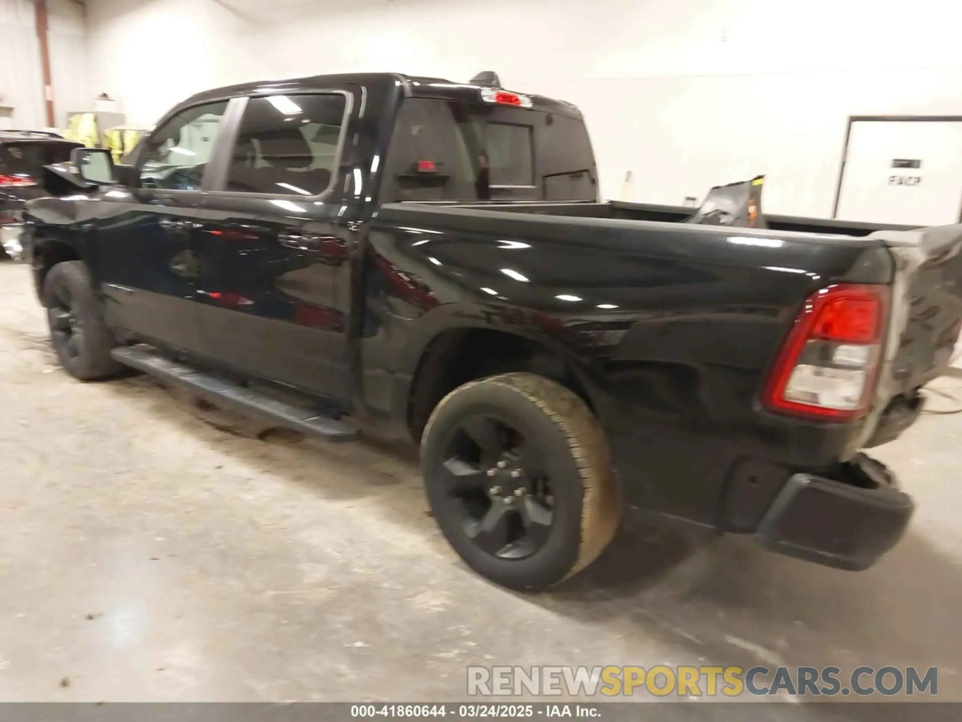 3 Photograph of a damaged car 1C6RRFFG2KN847023 RAM 1500 2019