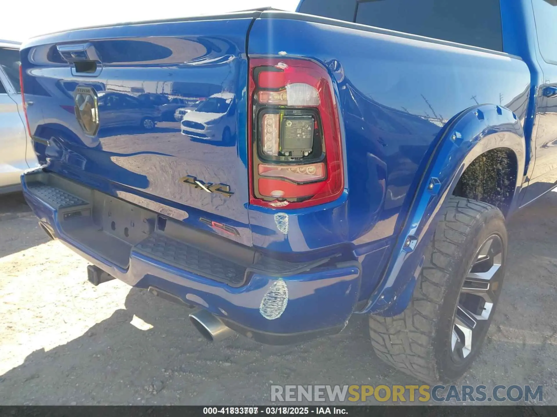 6 Photograph of a damaged car 1C6RRFFG3KN768315 RAM 1500 2019