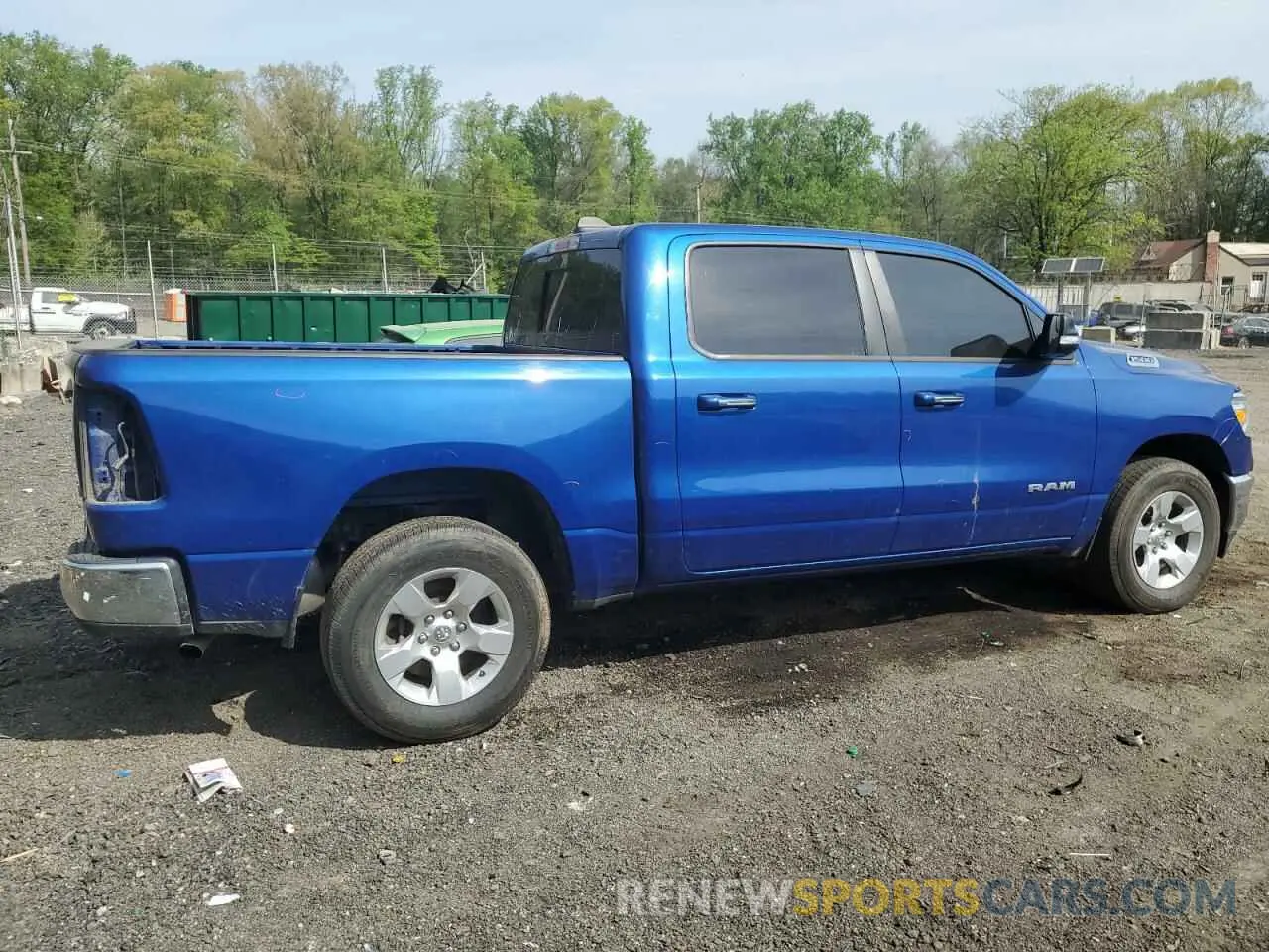 3 Photograph of a damaged car 1C6RRFFG5KN823654 RAM 1500 2019