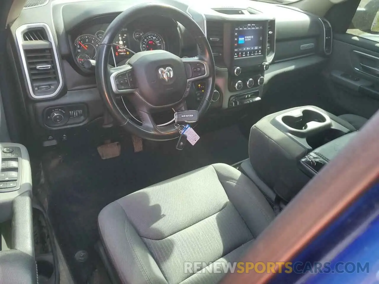 8 Photograph of a damaged car 1C6RRFFG5KN823654 RAM 1500 2019