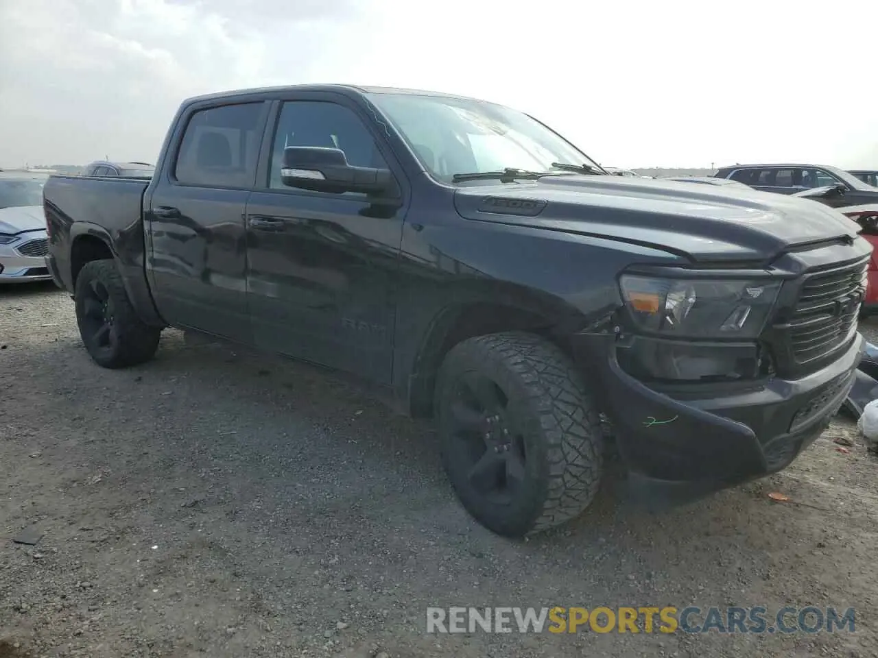 4 Фотография поврежденного автомобиля 1C6RRFFG5KN846660 RAM 1500 2019