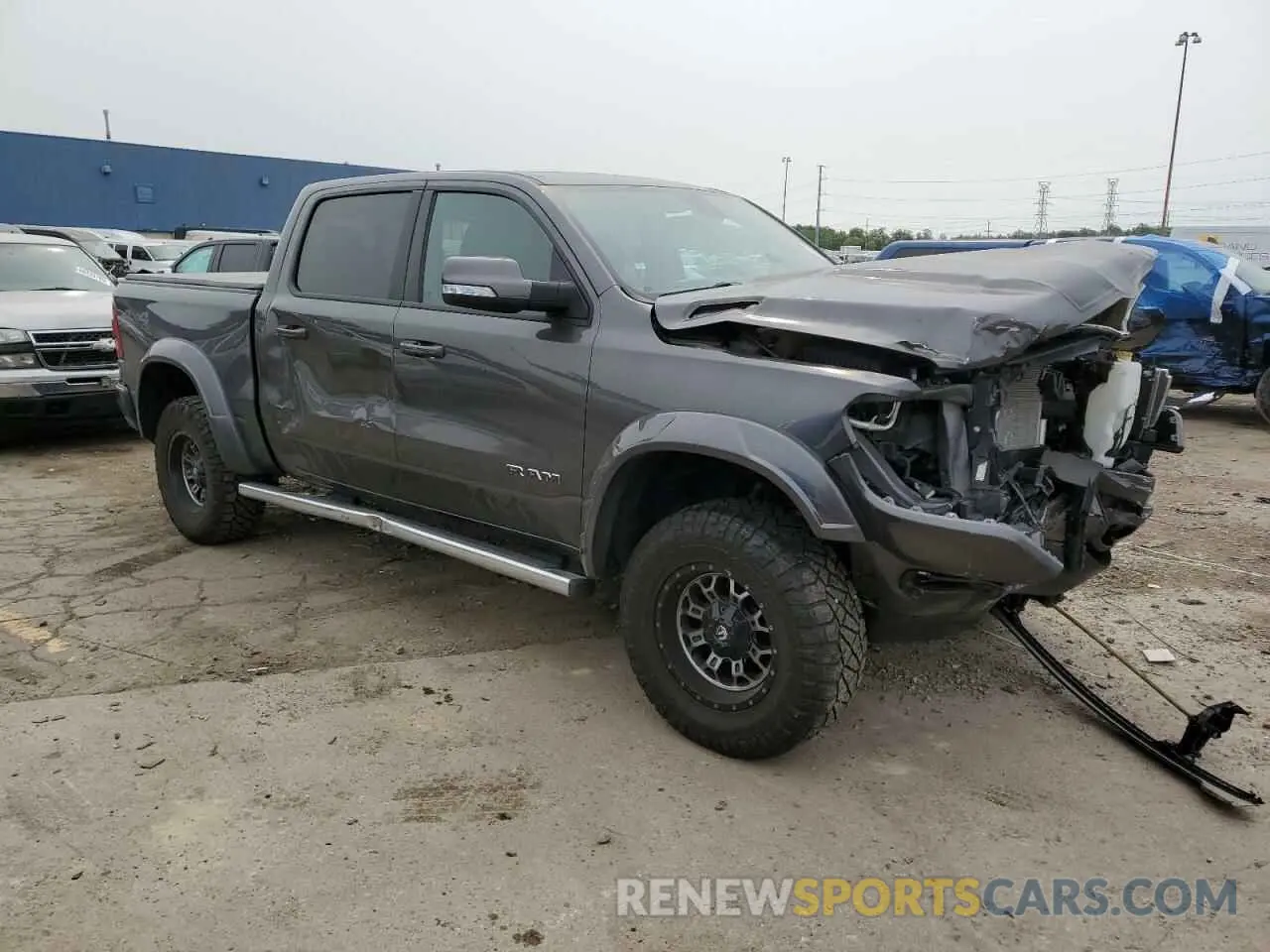 4 Photograph of a damaged car 1C6RRFFG6KN803591 RAM 1500 2019