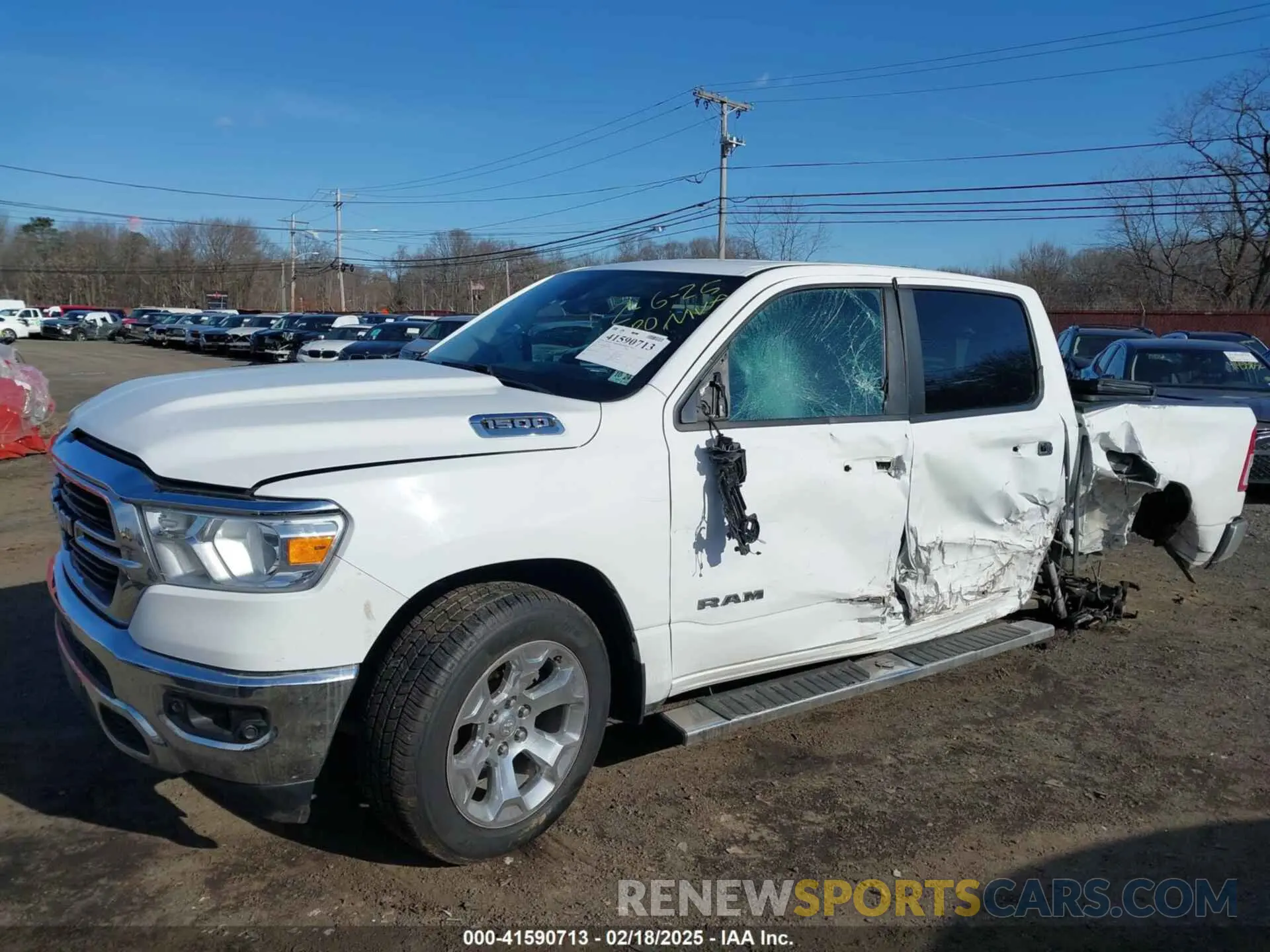 18 Photograph of a damaged car 1C6RRFFG7KN646220 RAM 1500 2019