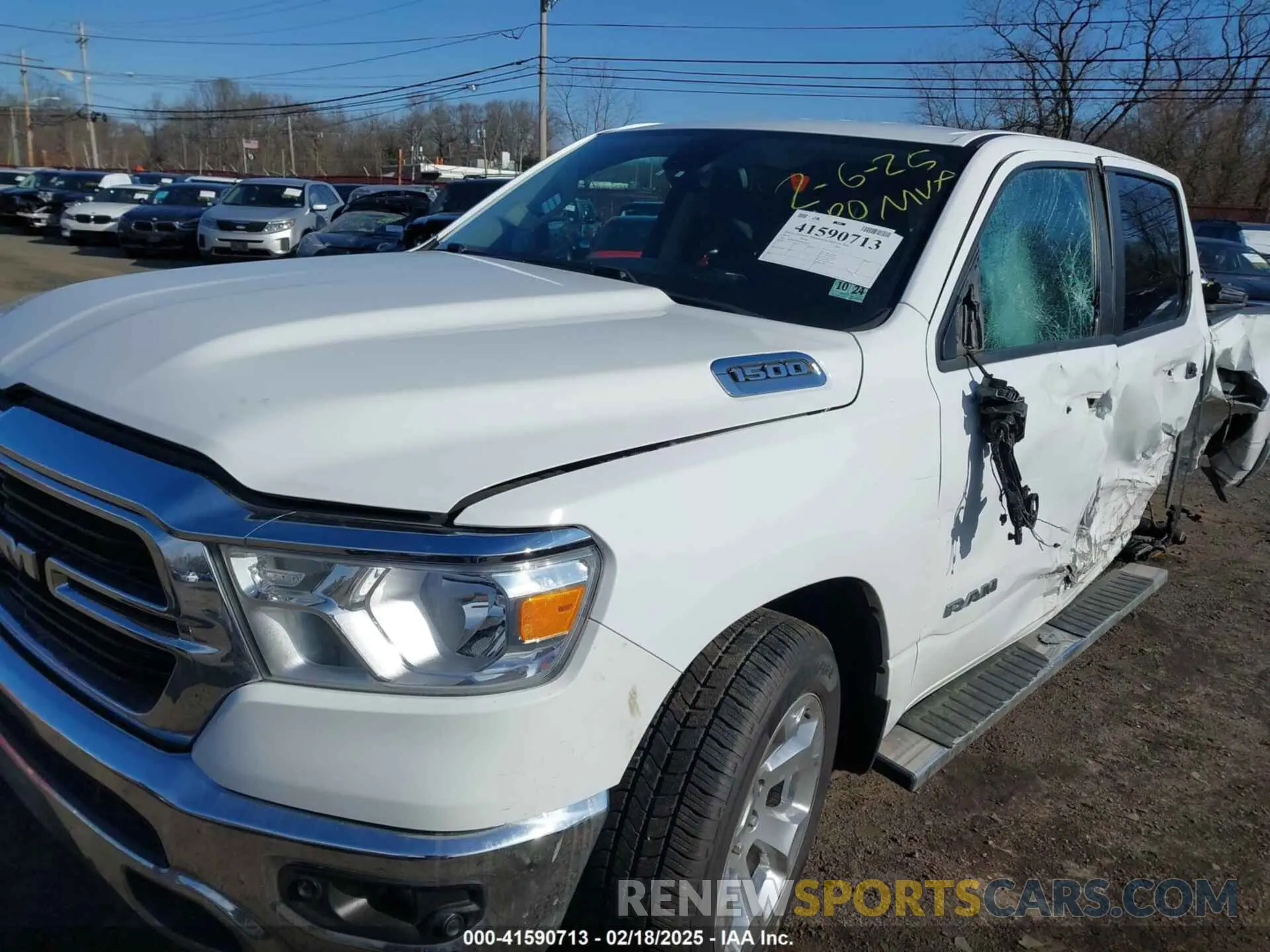 19 Photograph of a damaged car 1C6RRFFG7KN646220 RAM 1500 2019