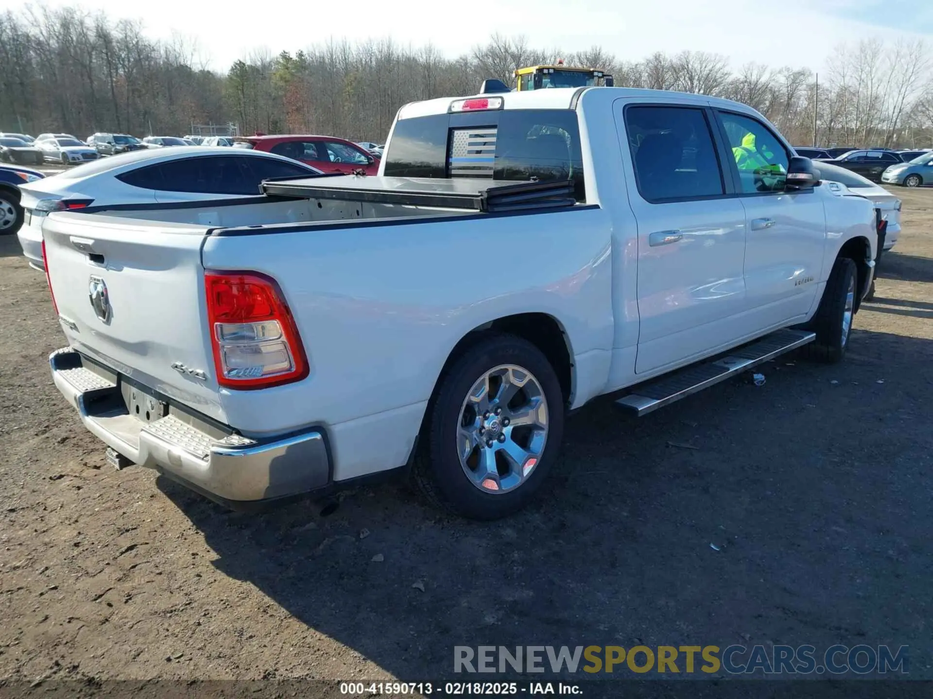 4 Photograph of a damaged car 1C6RRFFG7KN646220 RAM 1500 2019