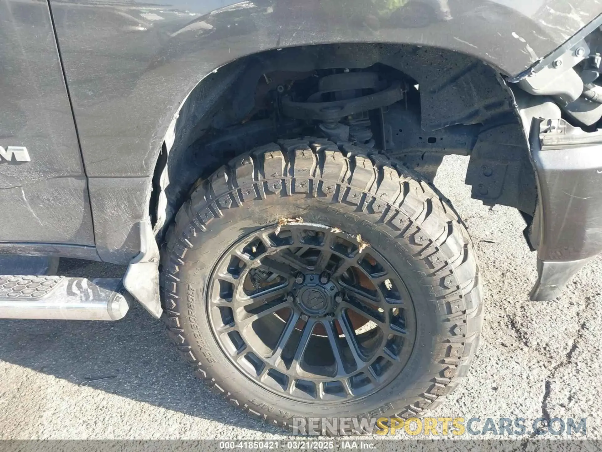 17 Photograph of a damaged car 1C6RRFFG8KN710927 RAM 1500 2019