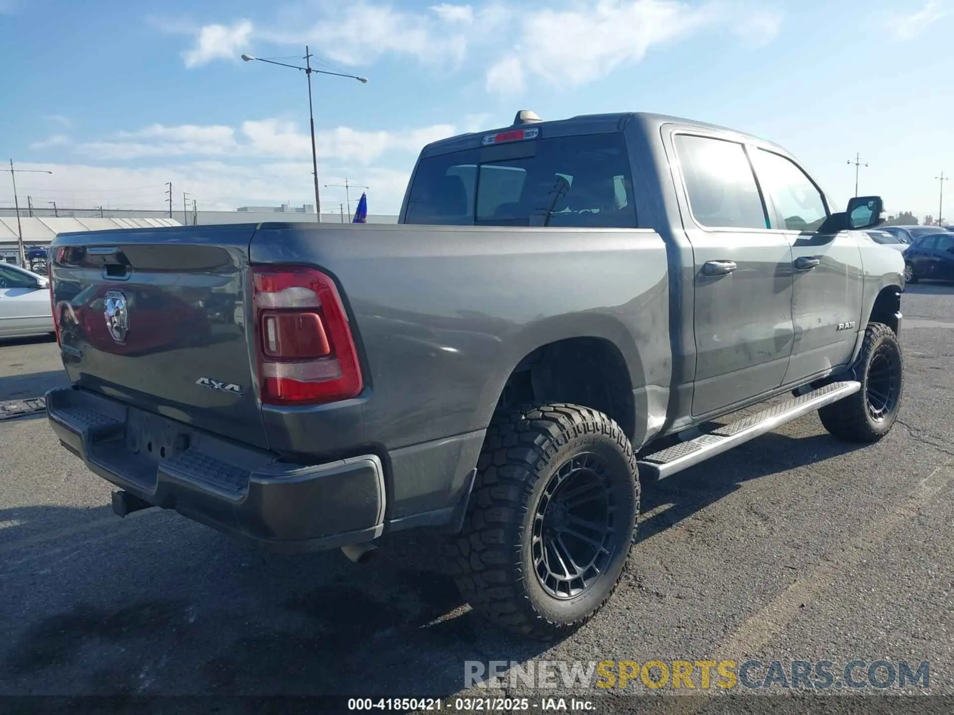 4 Photograph of a damaged car 1C6RRFFG8KN710927 RAM 1500 2019