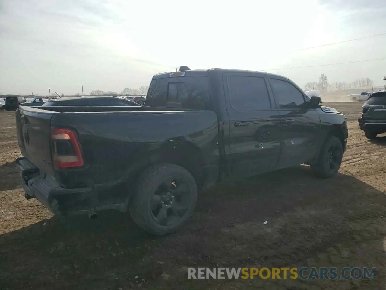 3 Photograph of a damaged car 1C6RRFFG8KN730532 RAM 1500 2019