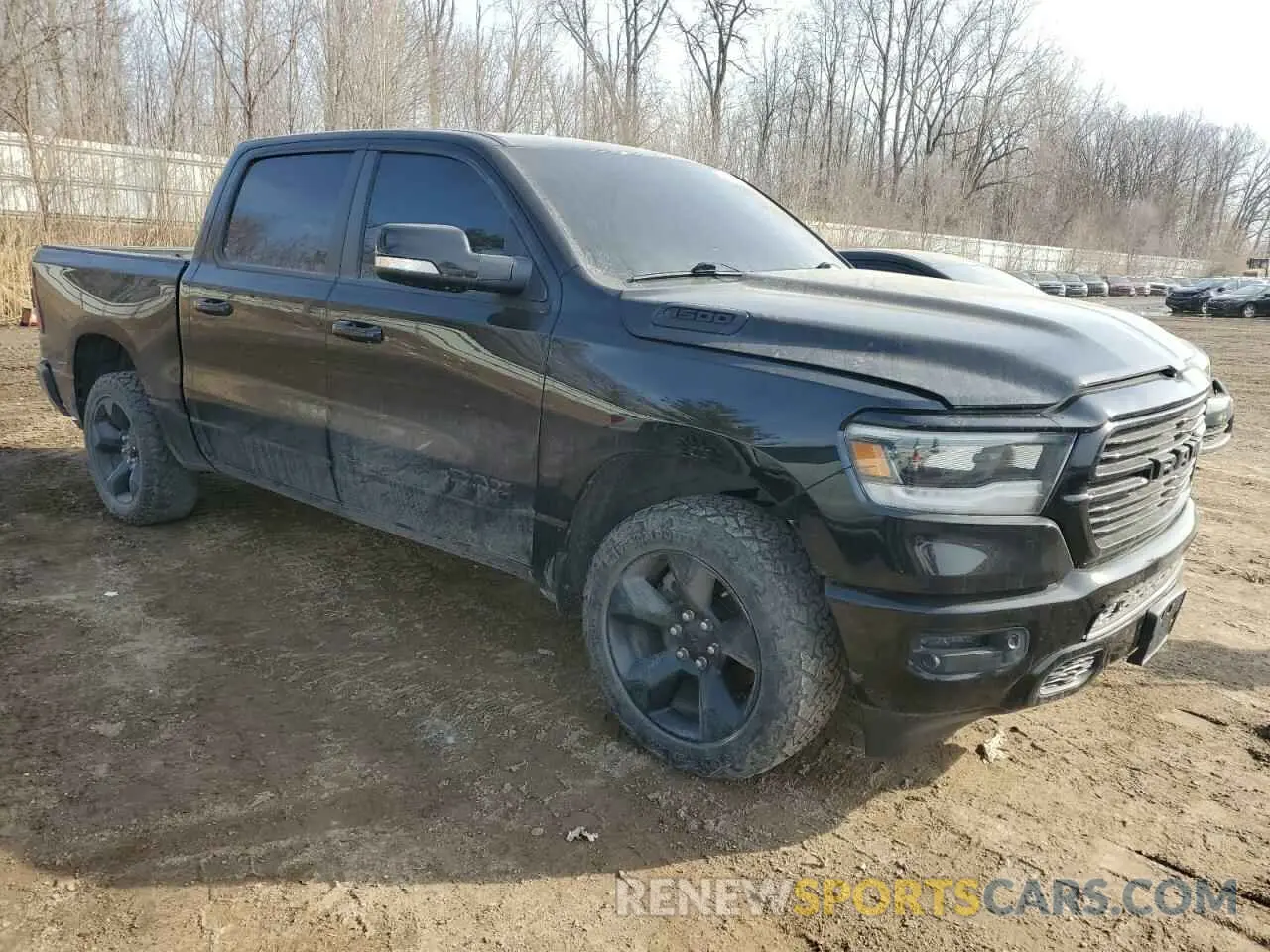4 Photograph of a damaged car 1C6RRFFG8KN730532 RAM 1500 2019