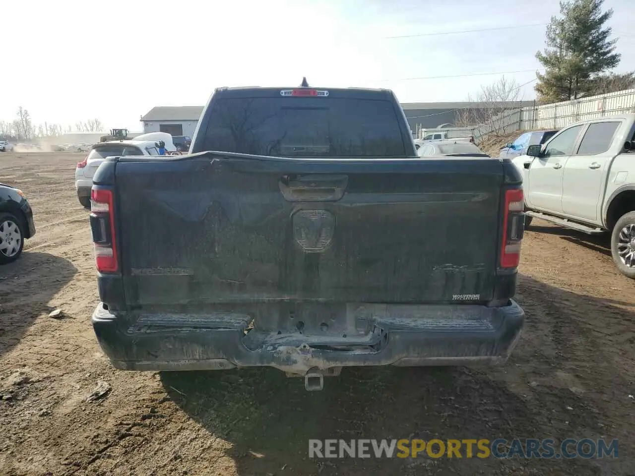 6 Photograph of a damaged car 1C6RRFFG8KN730532 RAM 1500 2019