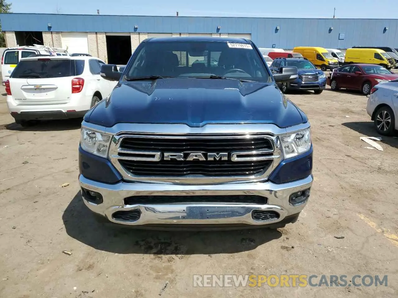 5 Photograph of a damaged car 1C6RRFFG8KN825804 RAM 1500 2019