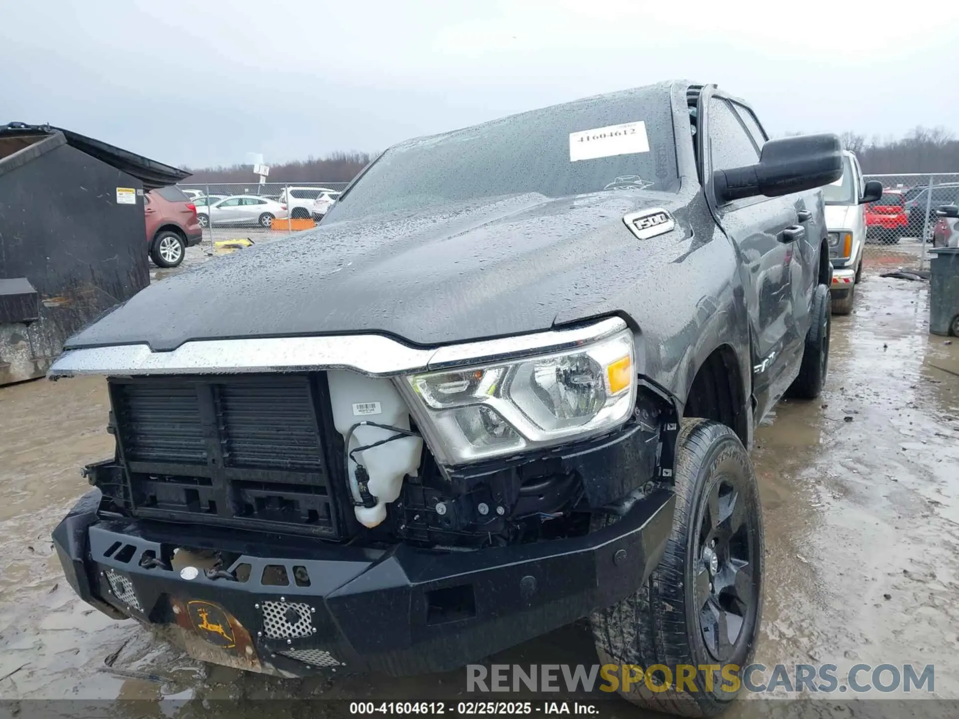 2 Photograph of a damaged car 1C6RRFFG8KN920072 RAM 1500 2019