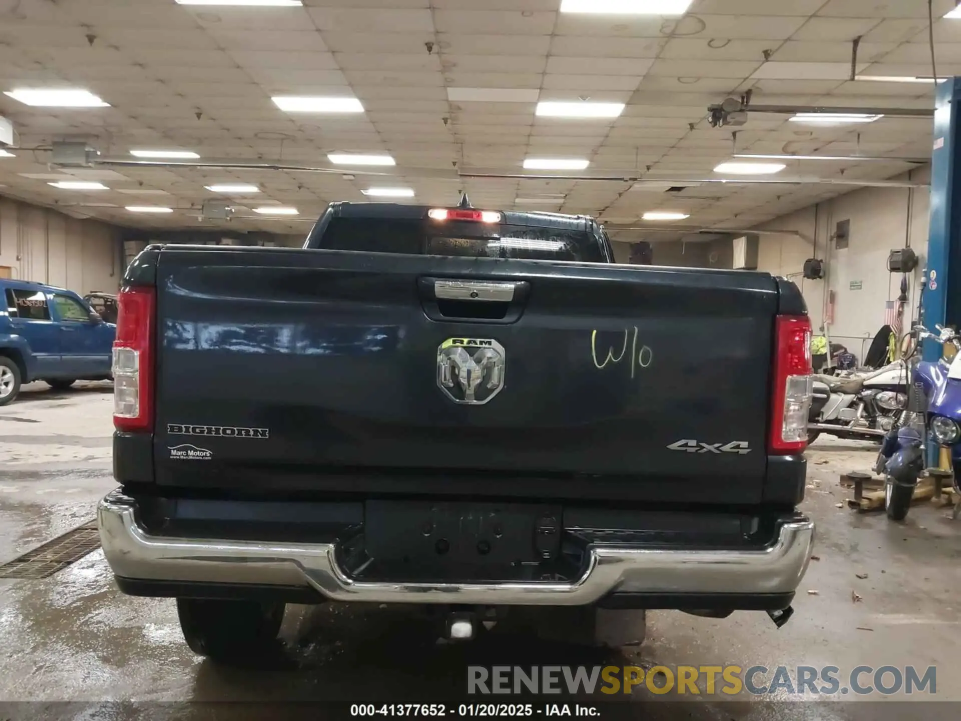 16 Photograph of a damaged car 1C6RRFFGXKN817476 RAM 1500 2019