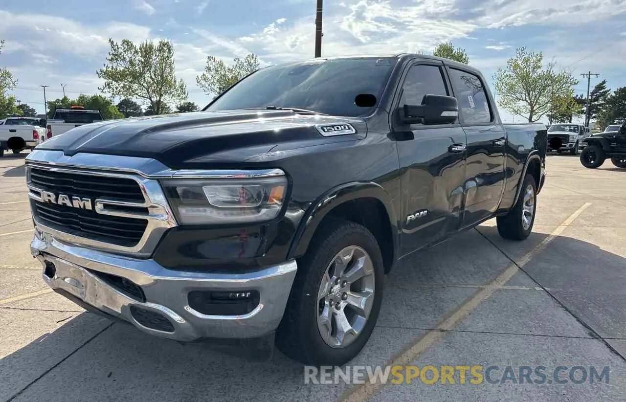 2 Photograph of a damaged car 1C6RRFMG3KN858485 RAM 1500 2019