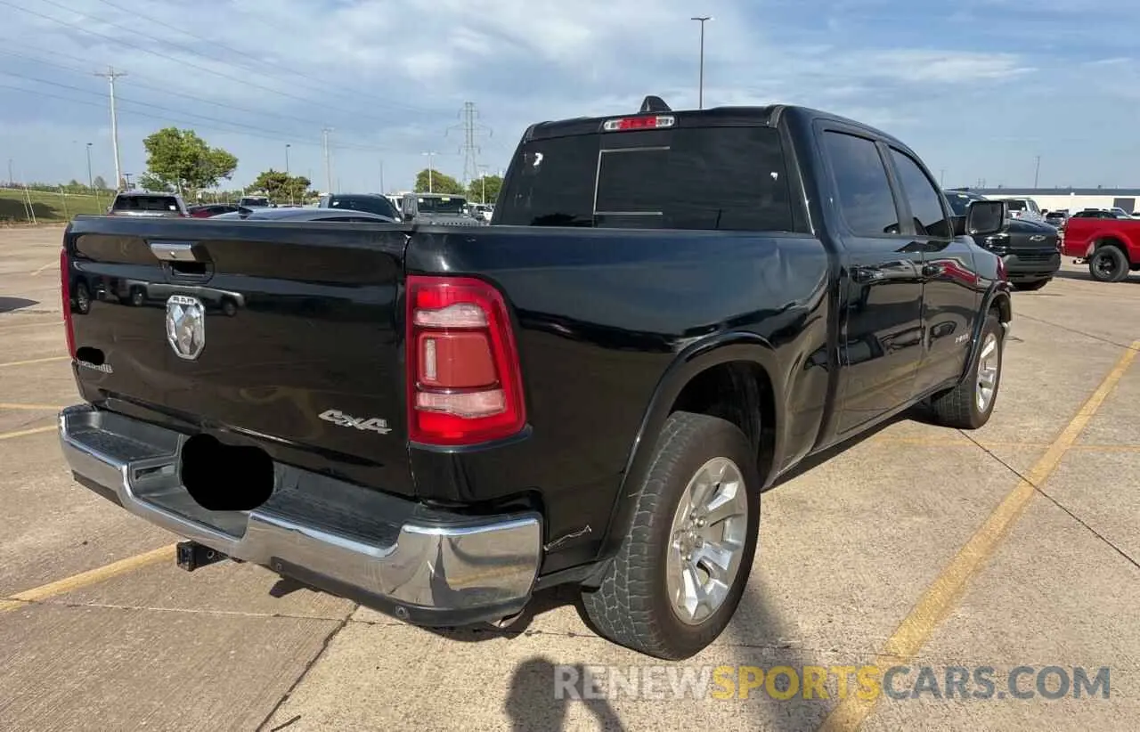 4 Photograph of a damaged car 1C6RRFMG3KN858485 RAM 1500 2019