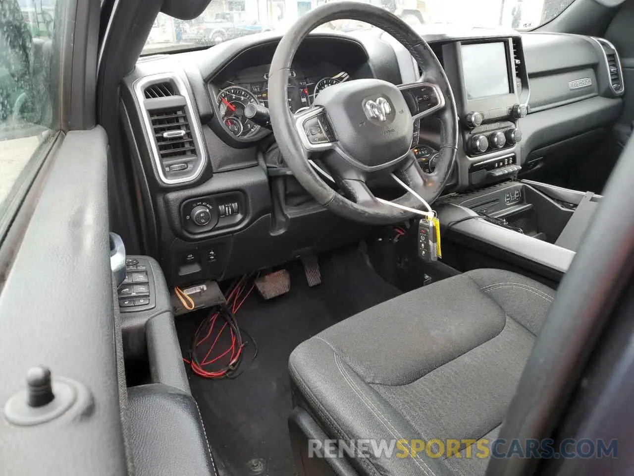 8 Фотография поврежденного автомобиля 1C6SRFBT0KN656706 RAM 1500 2019