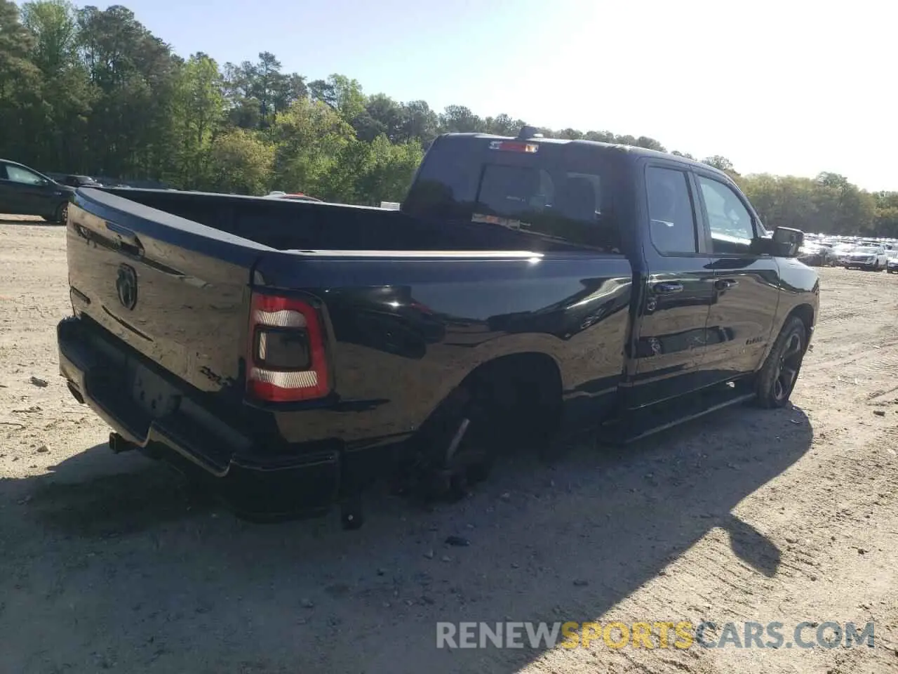 3 Photograph of a damaged car 1C6SRFBT2KN578221 RAM 1500 2019