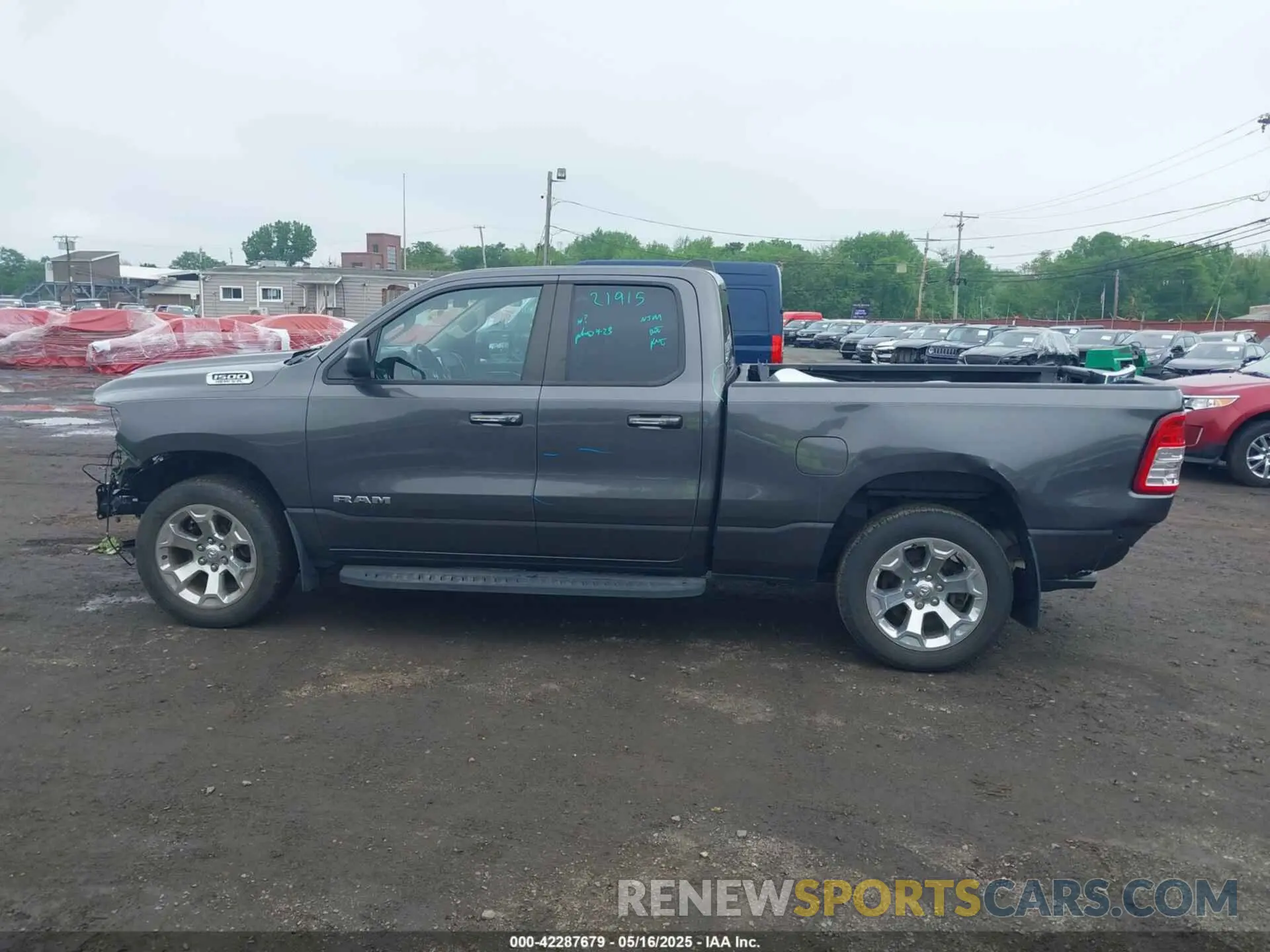 14 Фотография поврежденного автомобиля 1C6SRFBT4KN780915 RAM 1500 2019