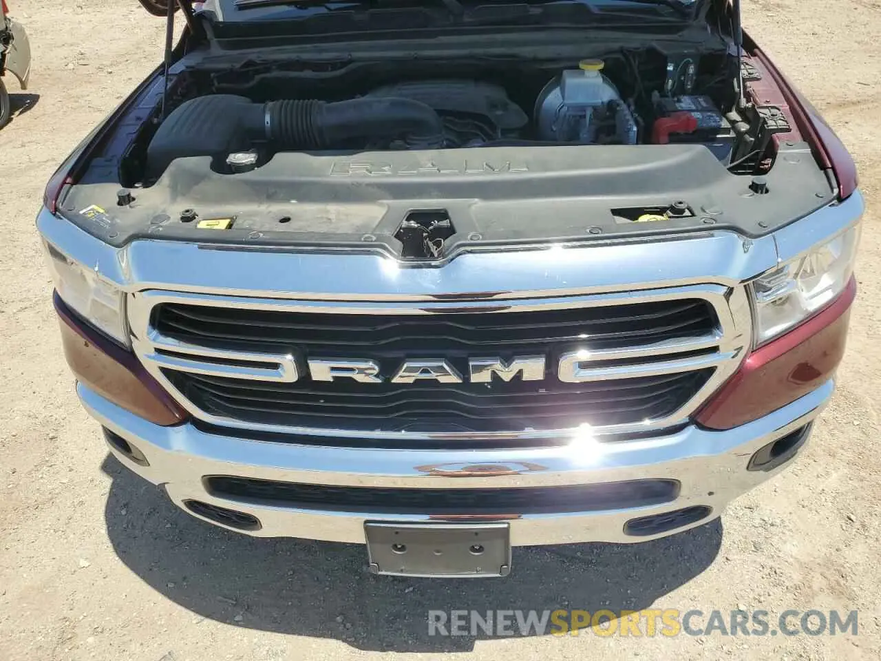 11 Photograph of a damaged car 1C6SRFBT6KN893670 RAM 1500 2019