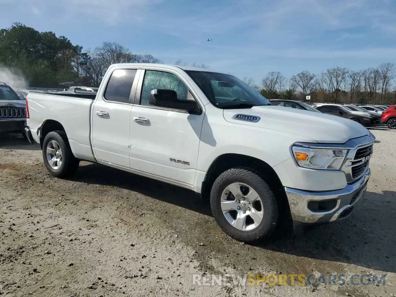 4 Photograph of a damaged car 1C6SRFBT8KN833194 RAM 1500 2019