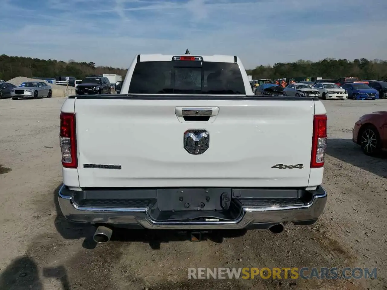 6 Photograph of a damaged car 1C6SRFBT8KN833194 RAM 1500 2019