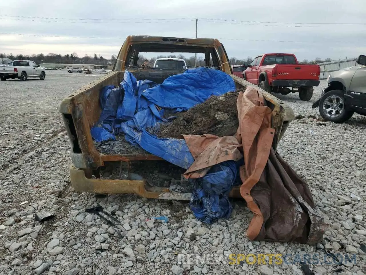 6 Фотография поврежденного автомобиля 1C6SRFBT9KN523376 RAM 1500 2019