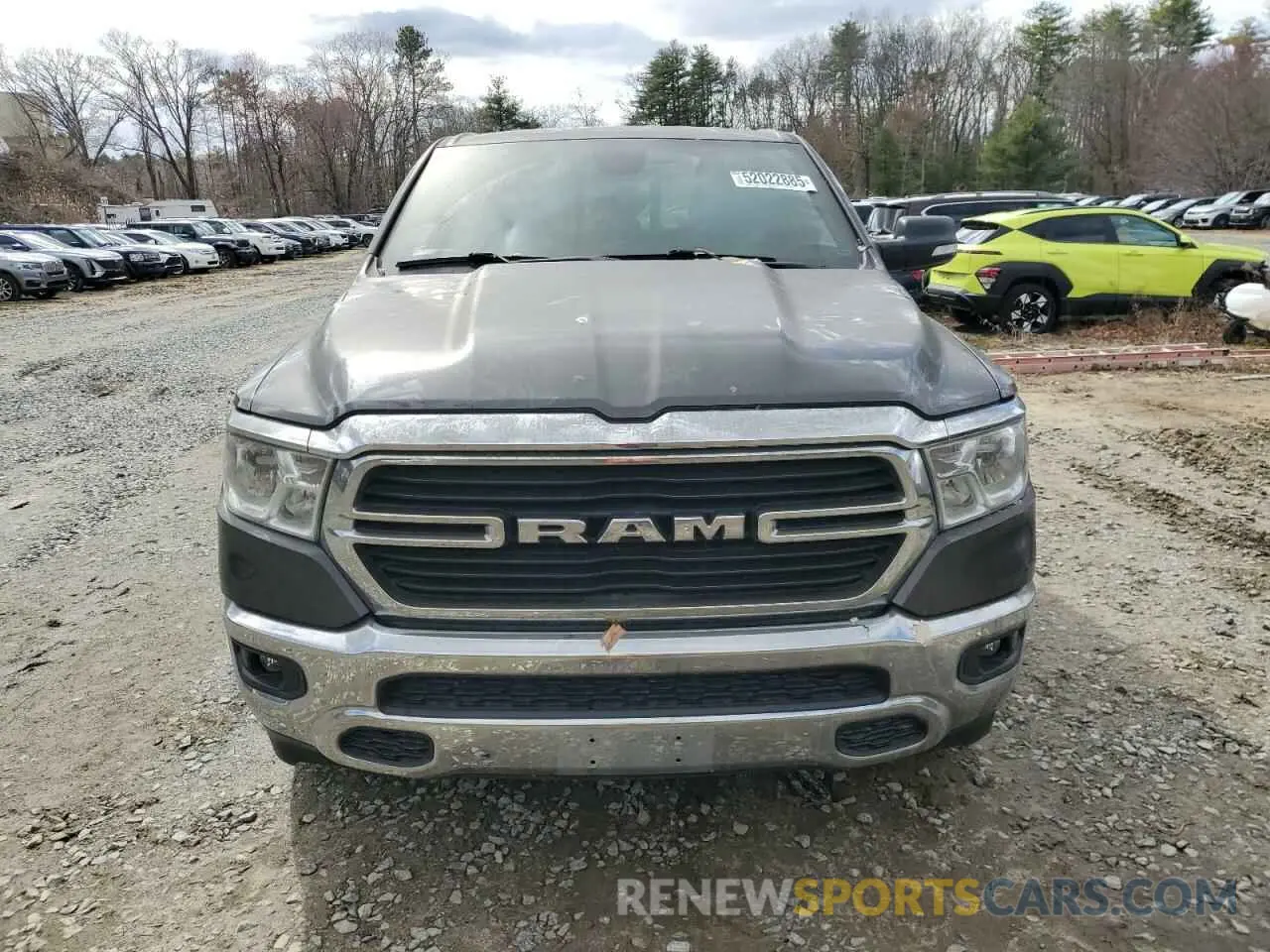 5 Photograph of a damaged car 1C6SRFBT9KN885580 RAM 1500 2019