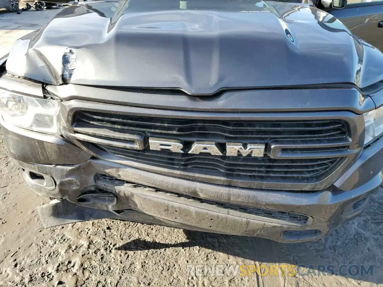 11 Фотография поврежденного автомобиля 1C6SRFBTXKN580721 RAM 1500 2019