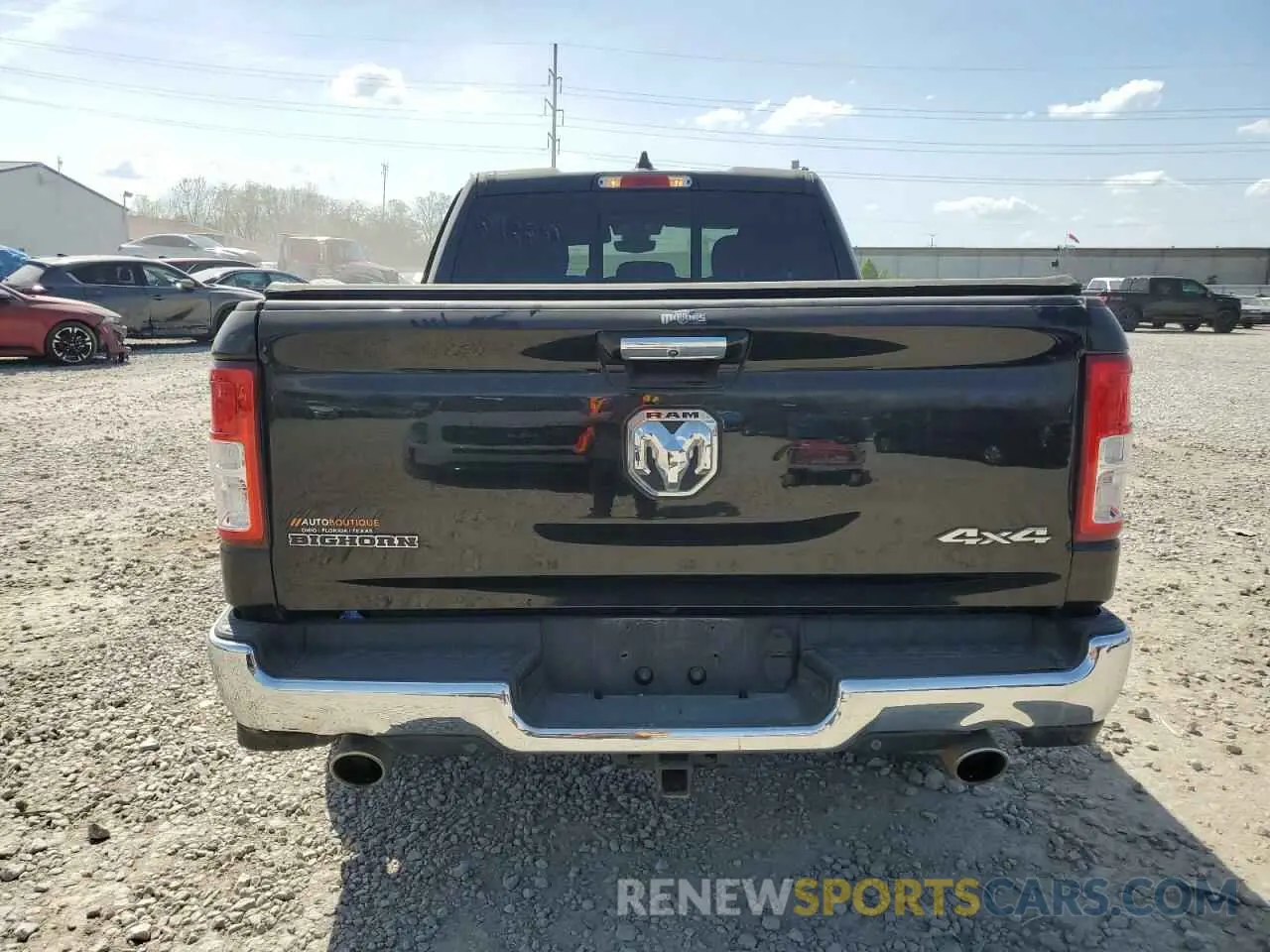 6 Photograph of a damaged car 1C6SRFBTXKN906274 RAM 1500 2019