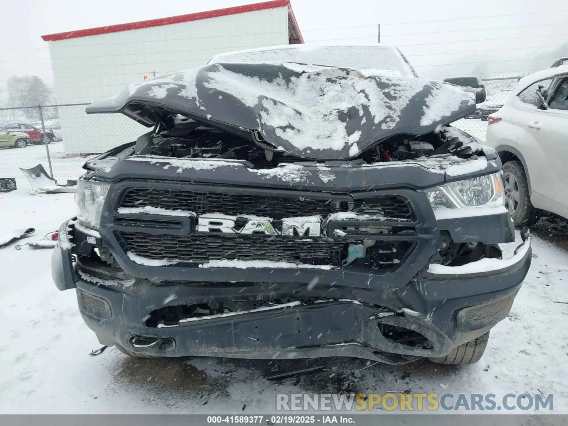6 Photograph of a damaged car 1C6SRFCT8KN812411 RAM 1500 2019