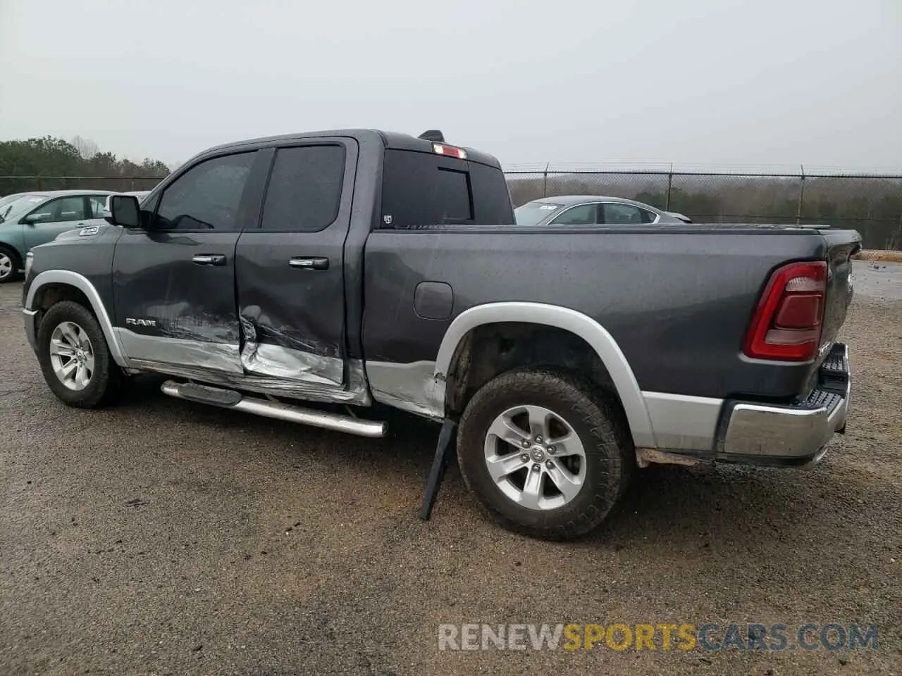 2 Photograph of a damaged car 1C6SRFDT5KN871267 RAM 1500 2019