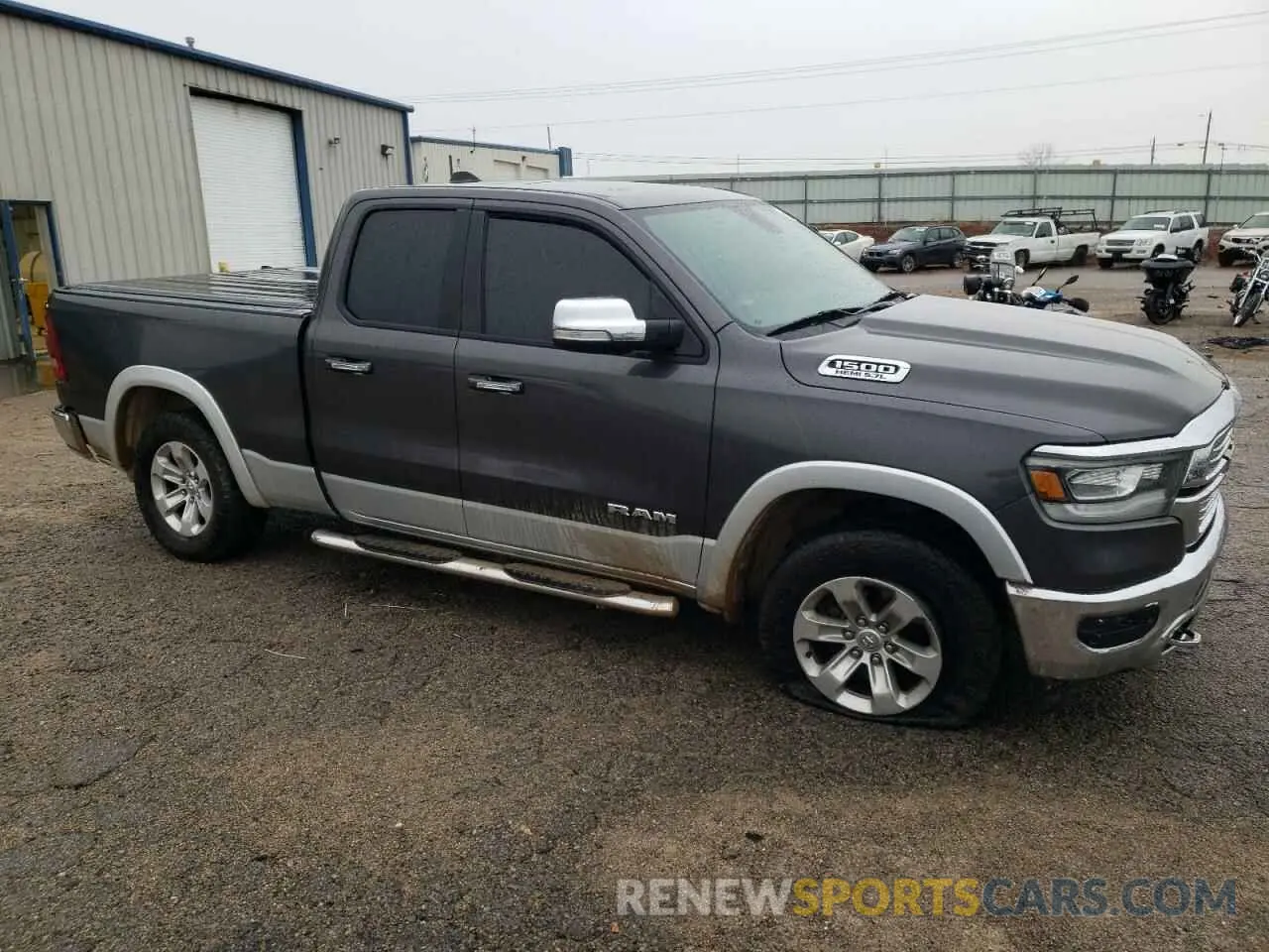4 Photograph of a damaged car 1C6SRFDT5KN871267 RAM 1500 2019