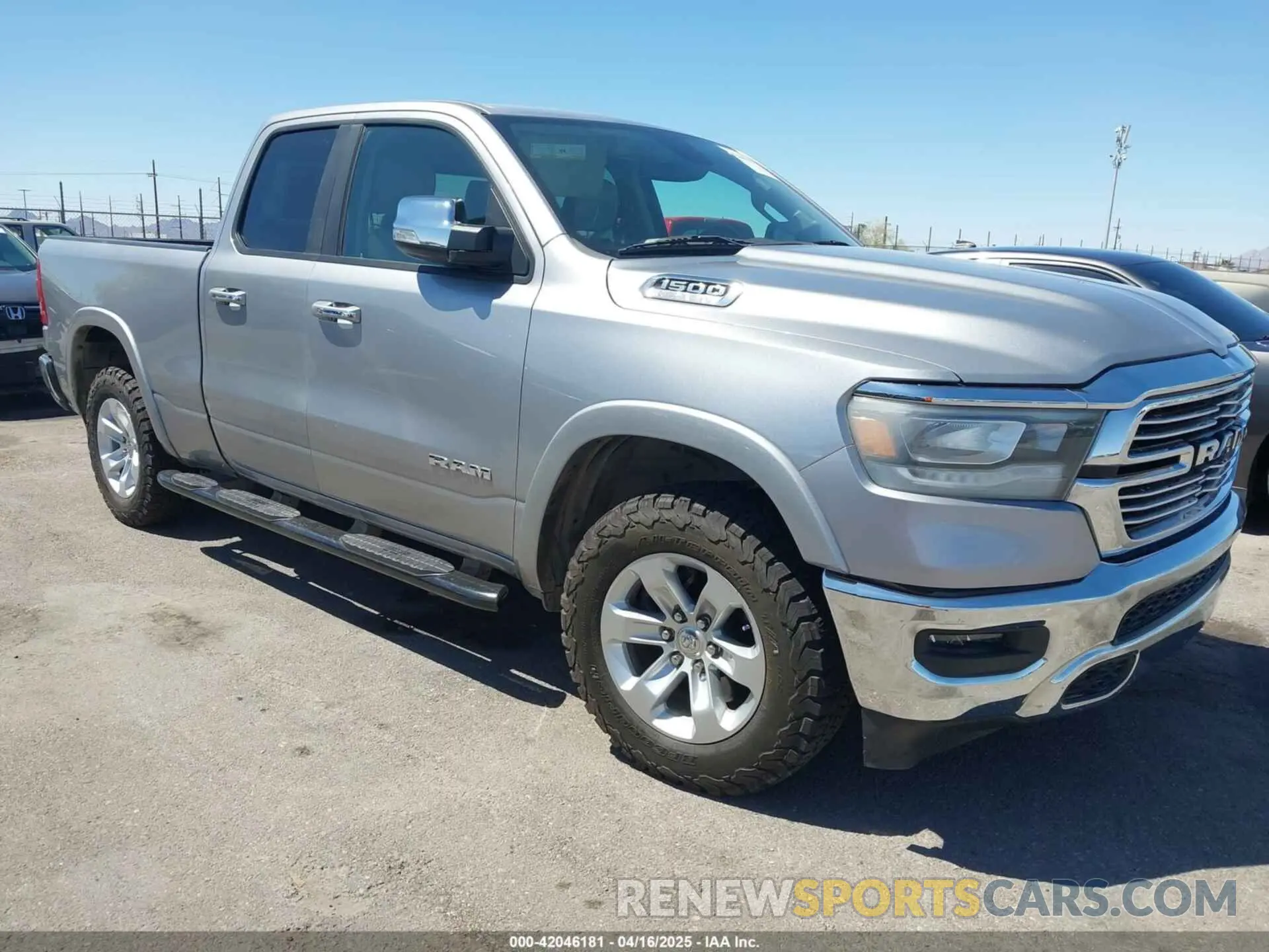 1 Photograph of a damaged car 1C6SRFDT8KN860943 RAM 1500 2019