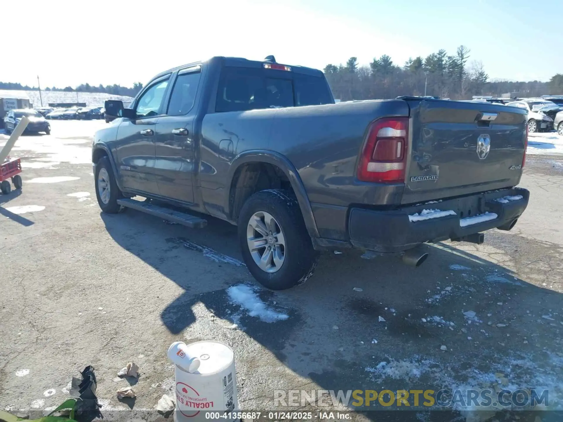 3 Фотография поврежденного автомобиля 1C6SRFDTXKN860913 RAM 1500 2019