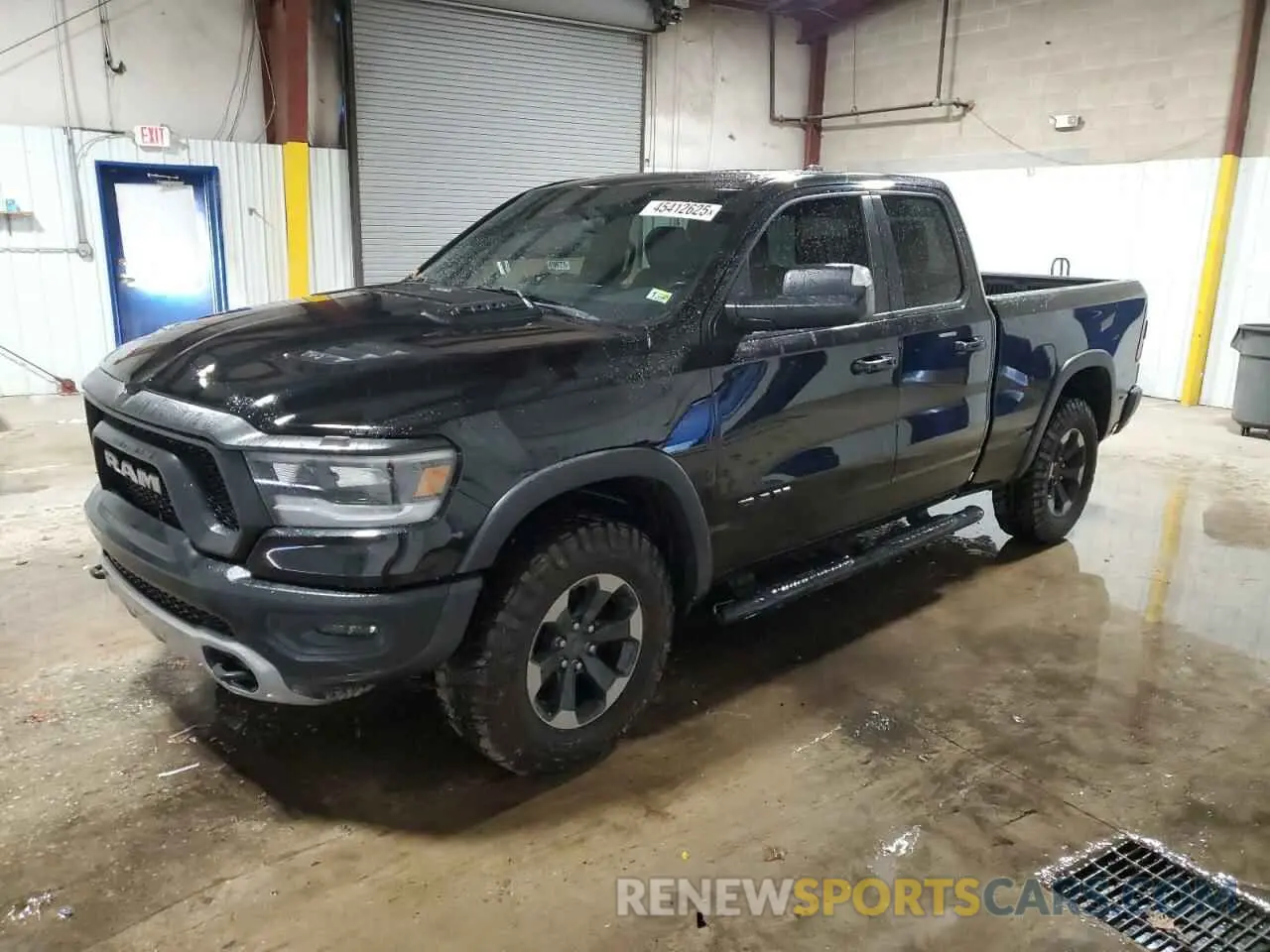 1 Фотография поврежденного автомобиля 1C6SRFET2KN546915 RAM 1500 2019