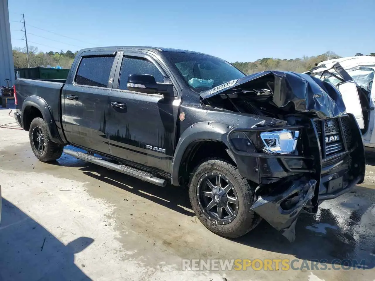 4 Фотография поврежденного автомобиля 1C6SRFFT0KN726506 RAM 1500 2019