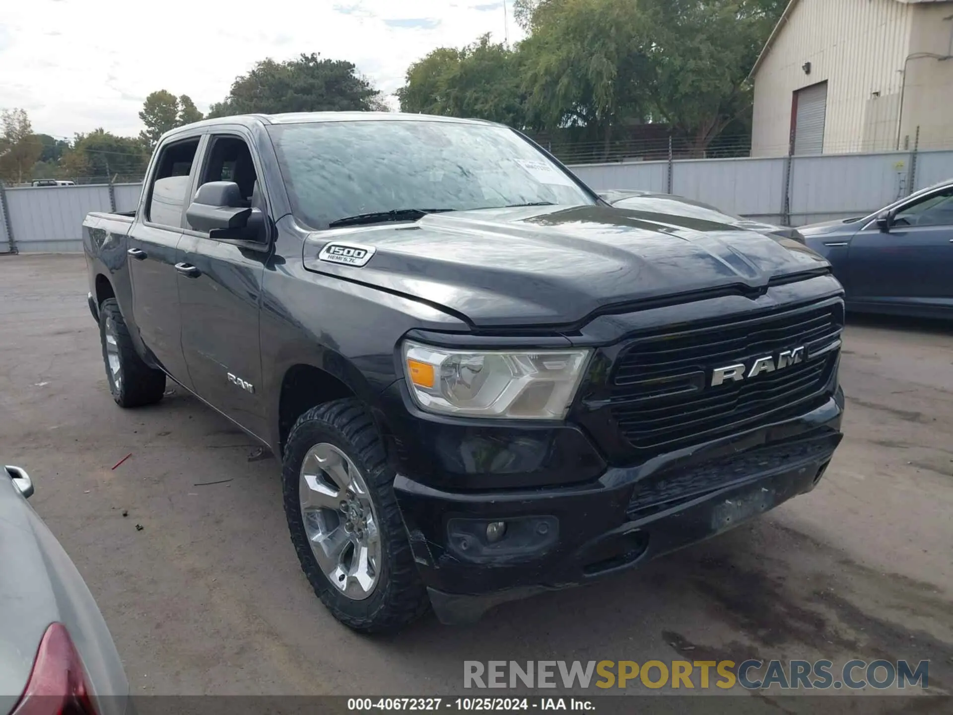 1 Фотография поврежденного автомобиля 1C6SRFFT0KN804461 RAM 1500 2019