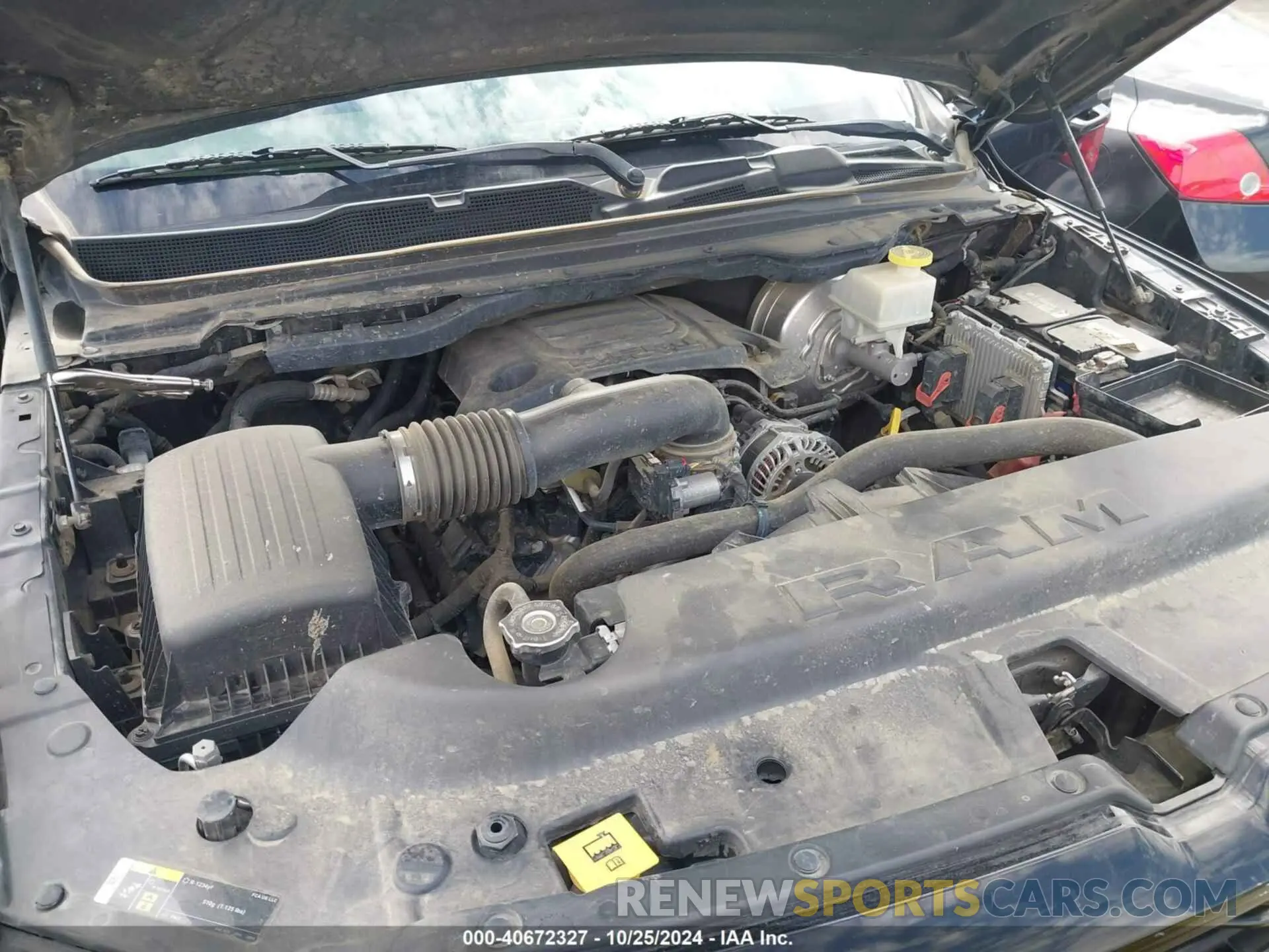 10 Фотография поврежденного автомобиля 1C6SRFFT0KN804461 RAM 1500 2019