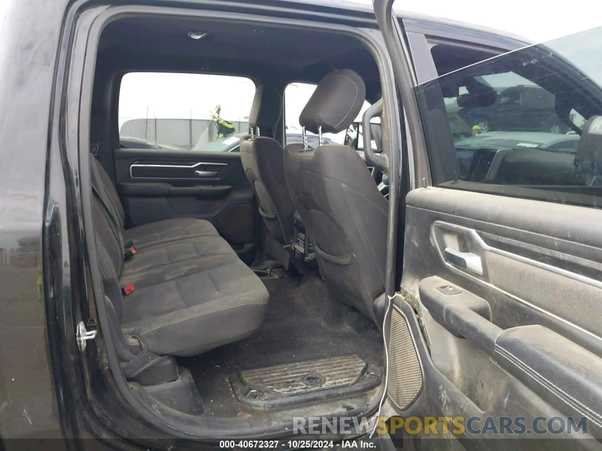 8 Фотография поврежденного автомобиля 1C6SRFFT0KN804461 RAM 1500 2019
