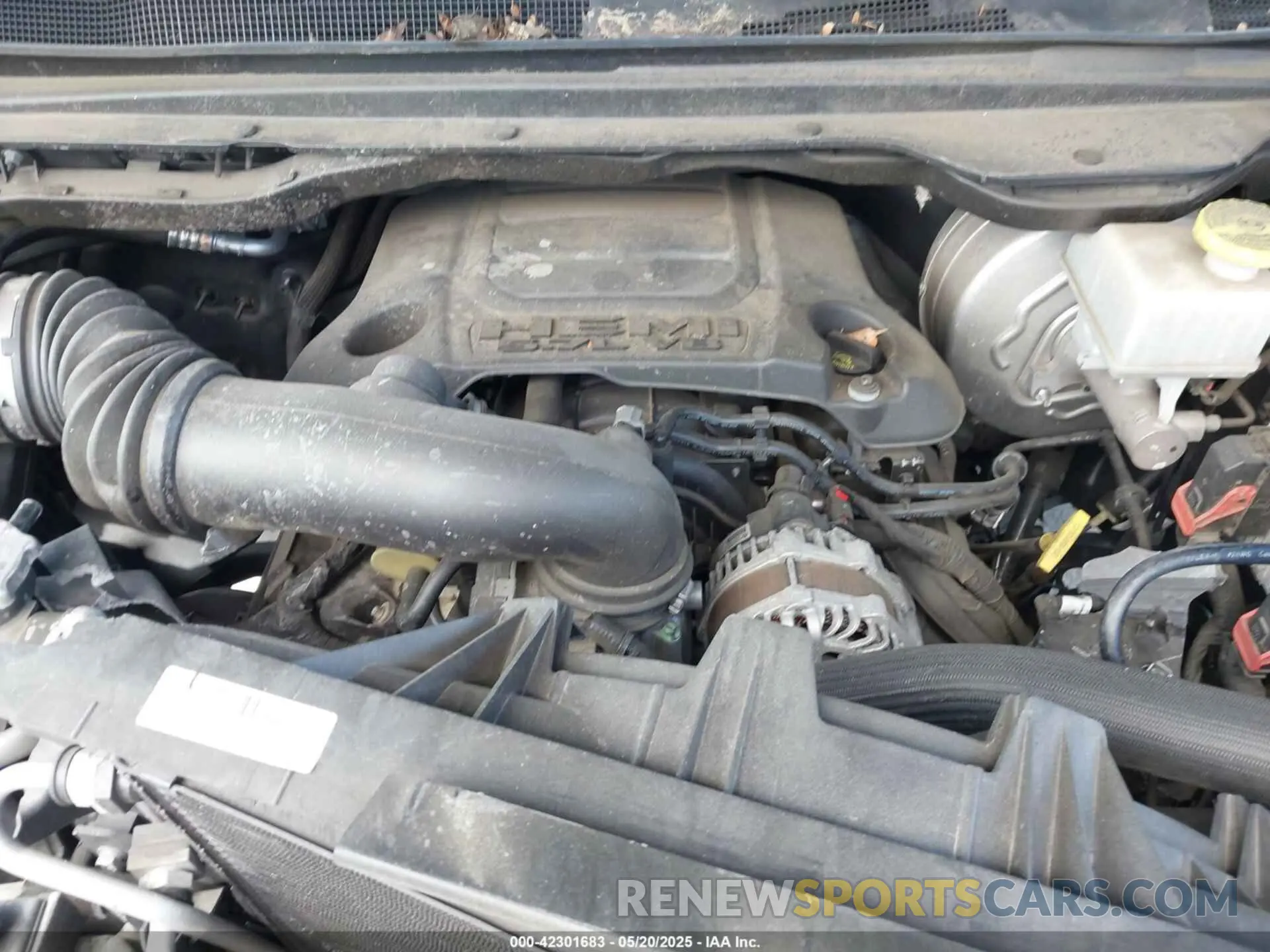 10 Фотография поврежденного автомобиля 1C6SRFFT1KN607931 RAM 1500 2019