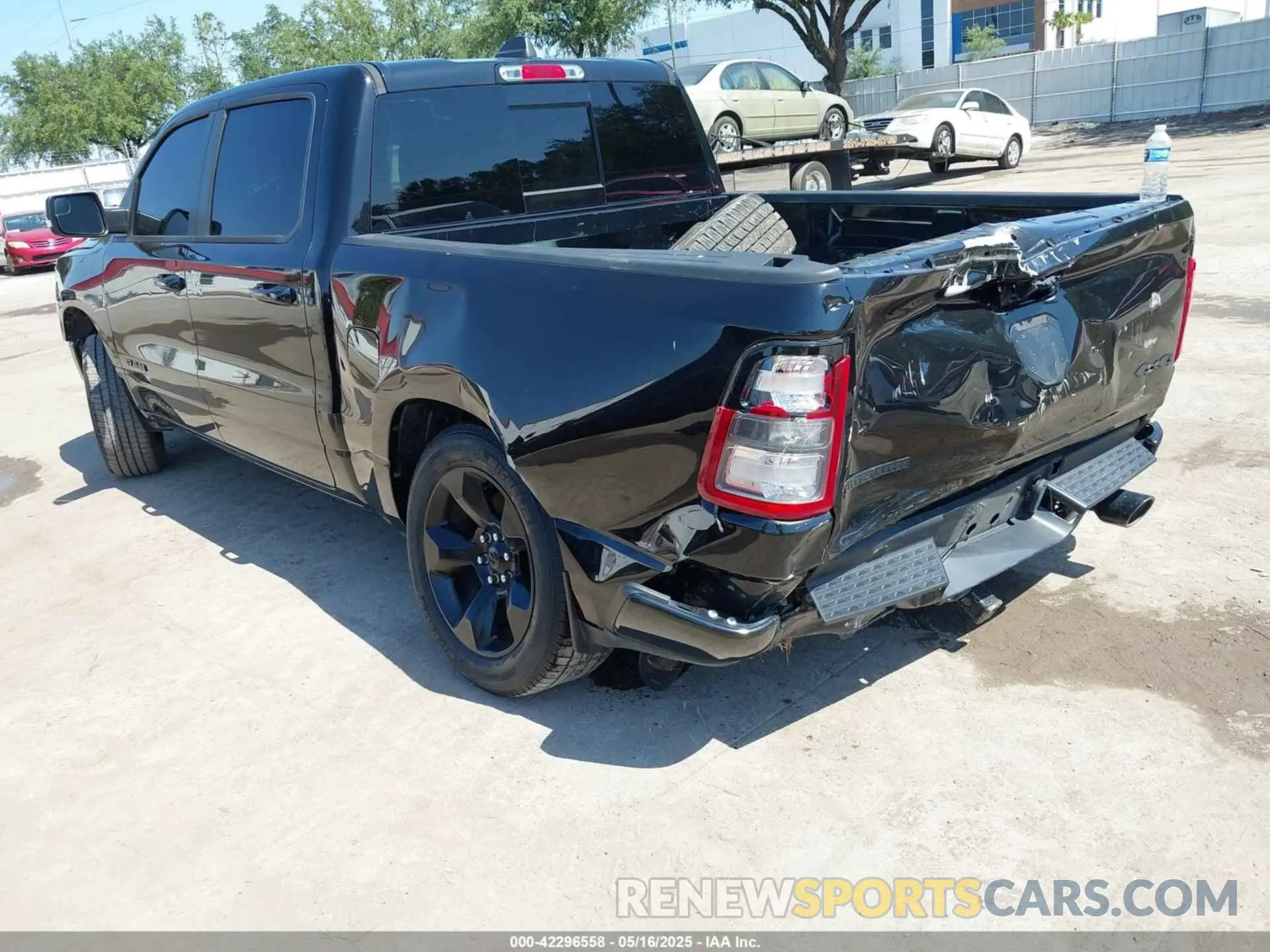 3 Photograph of a damaged car 1C6SRFFT1KN695170 RAM 1500 2019